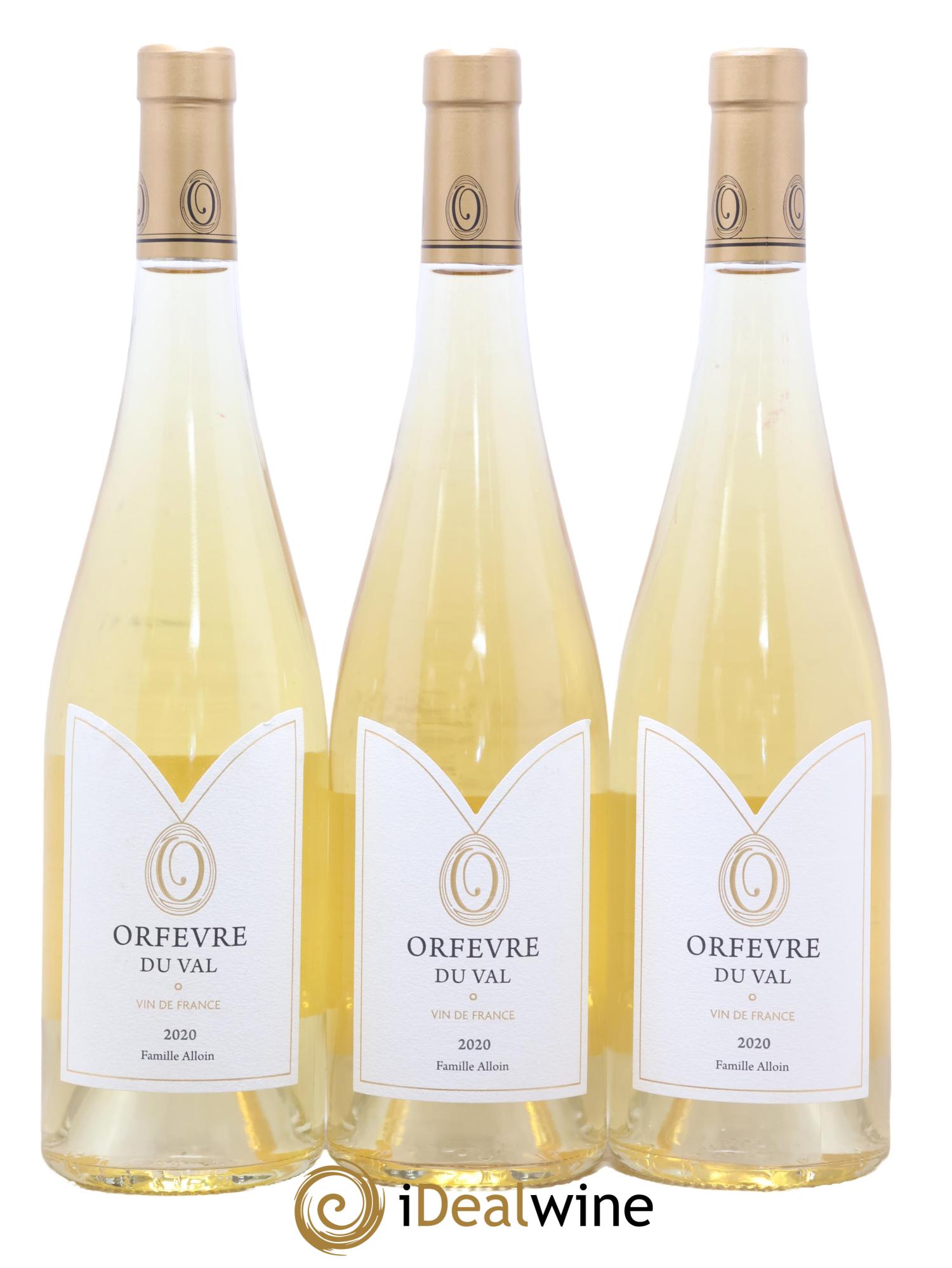 Vin de France Vin de France Orfèvre du Val Château Petit Val 2020 - Lot de 3 bouteilles - 0