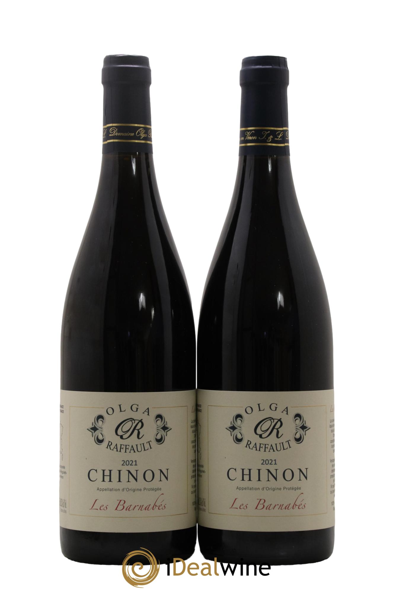 Chinon Les Barnabés Olga Raffault 2021 - Lot of 2 bottles - 0