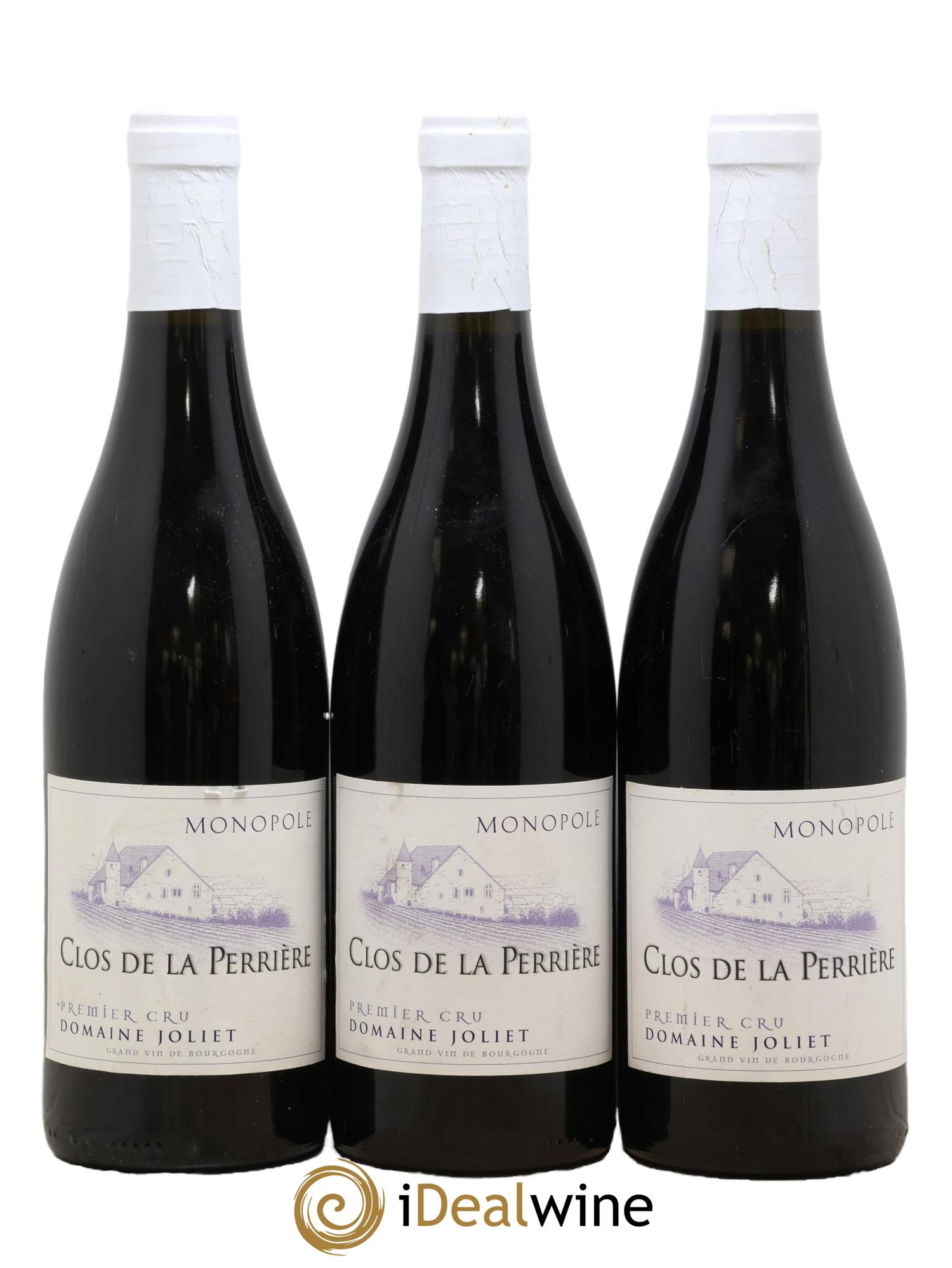 Fixin 1er Cru Clos de la Perrière Joliet Père & Fils (Domaine) 2009 - Lot of 3 bottles - 0