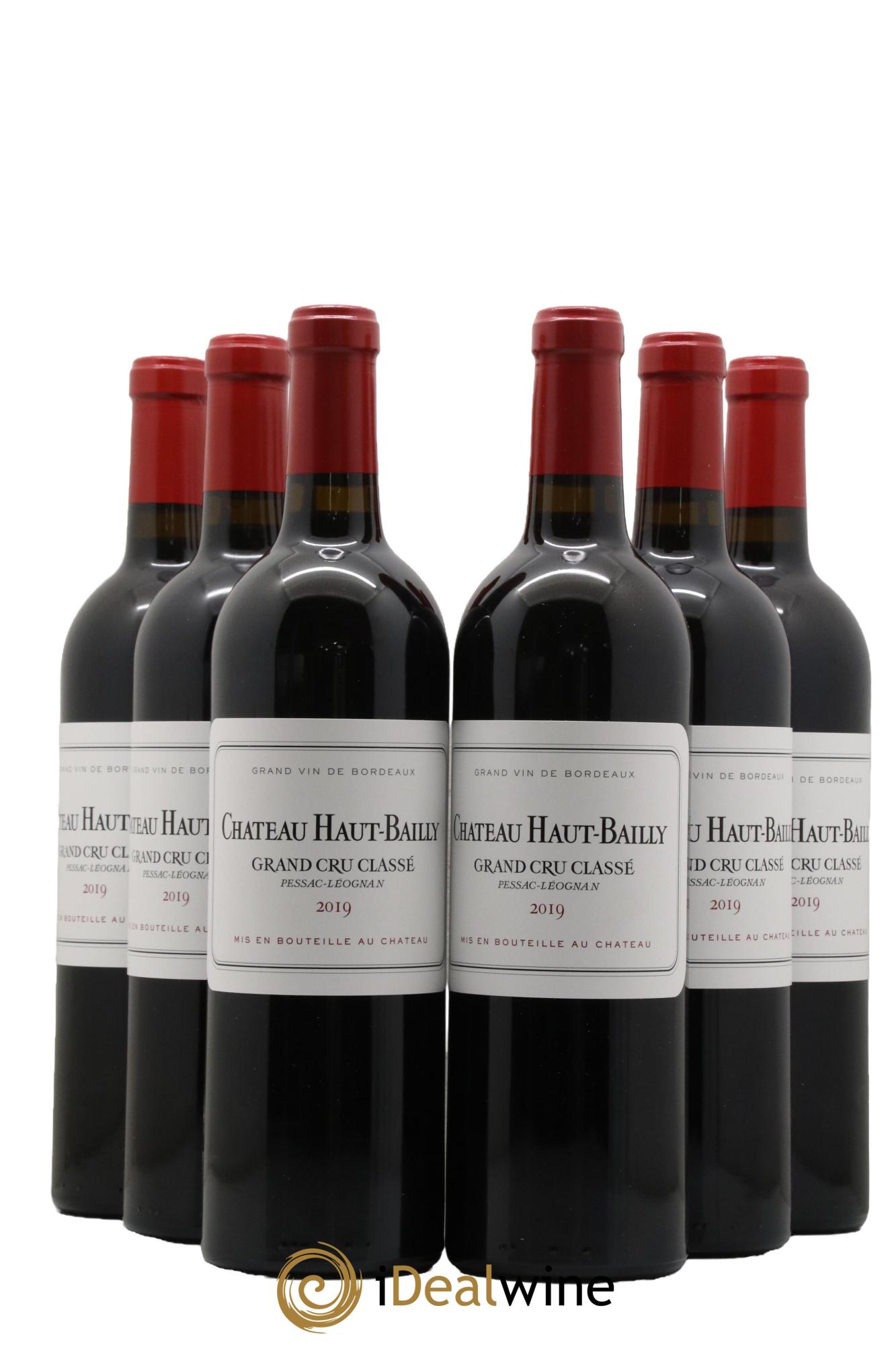 Château Haut-Bailly Cru Classé de Graves 2019 - Lot de 6 bouteilles - 0
