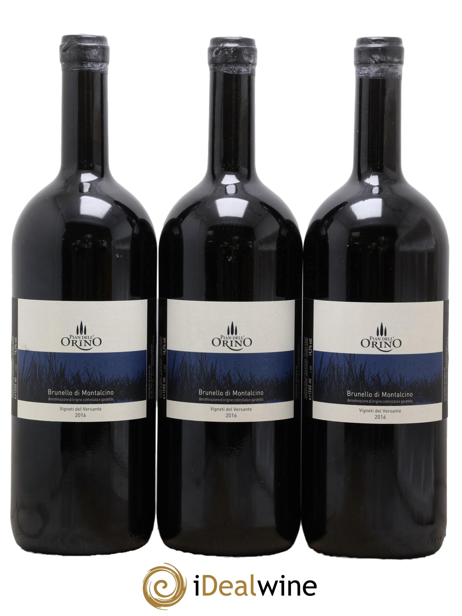 Brunello di Montalcino DOCG Vigneti del Versante Pian dell'Orino 2016 - Lot de 3 magnums - 0