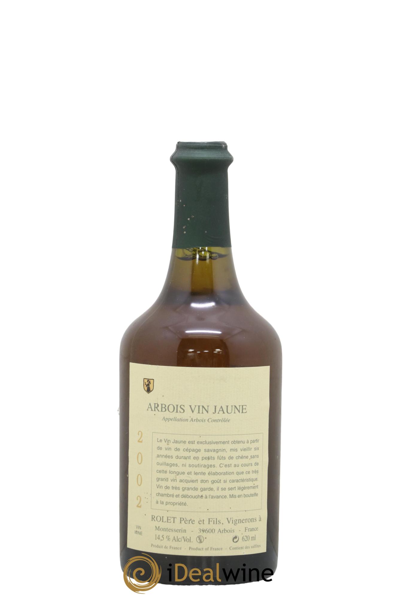 Arbois Vin Jaune Domaine Rolet 2002 - Lotto di 1 clavelin - 0