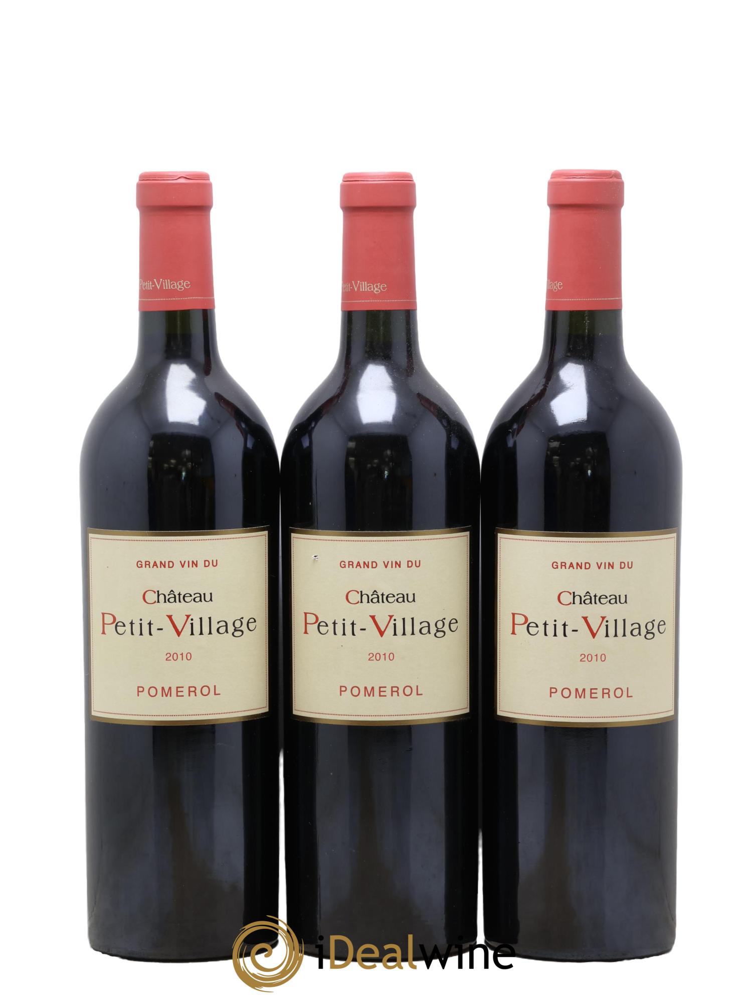 Château Petit Village 2010 - Lot de 3 bouteilles - 0