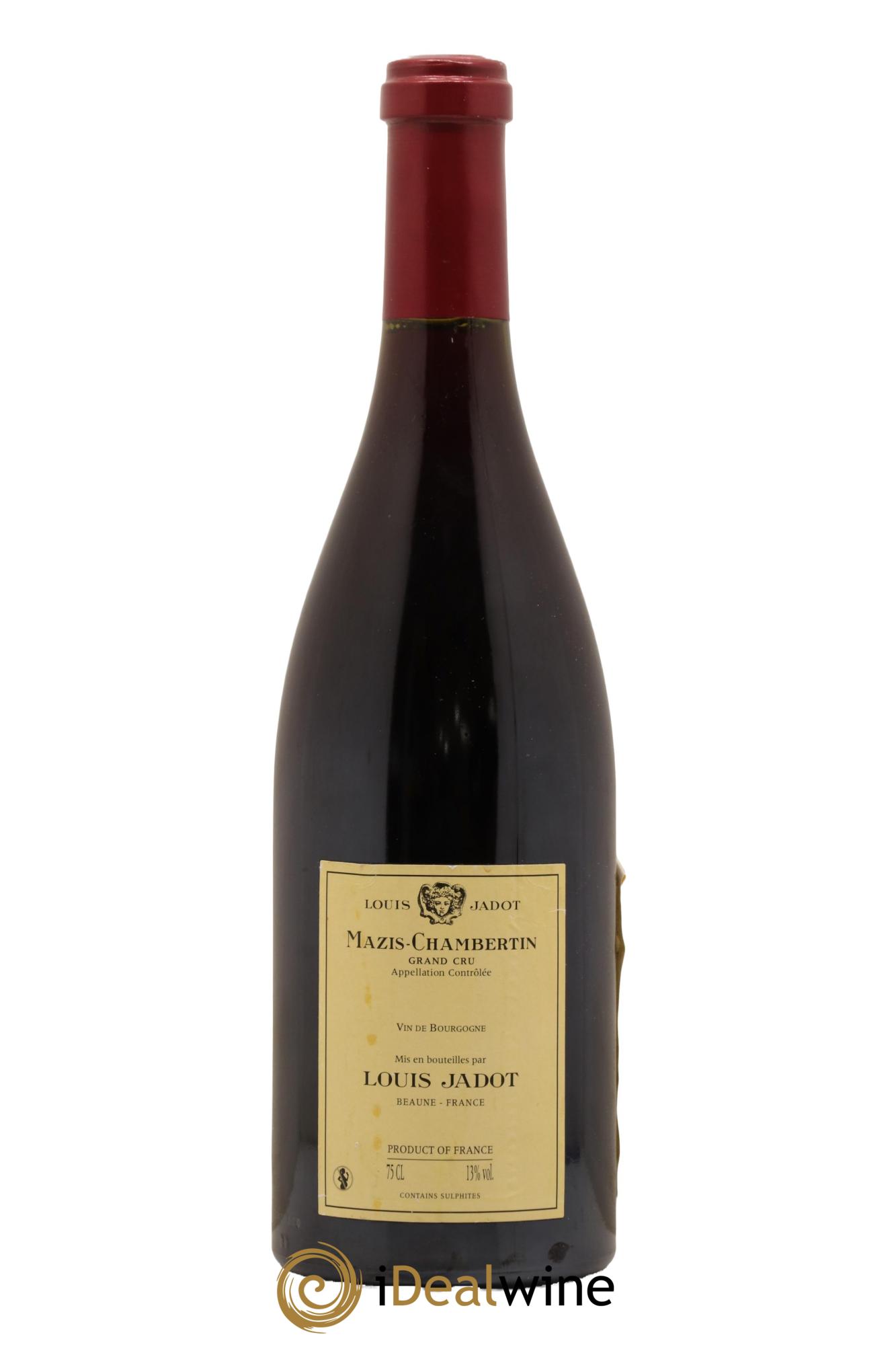 Mazis-Chambertin Grand Cru Louis Jadot 2014 - Lot de 1 bouteille - 1