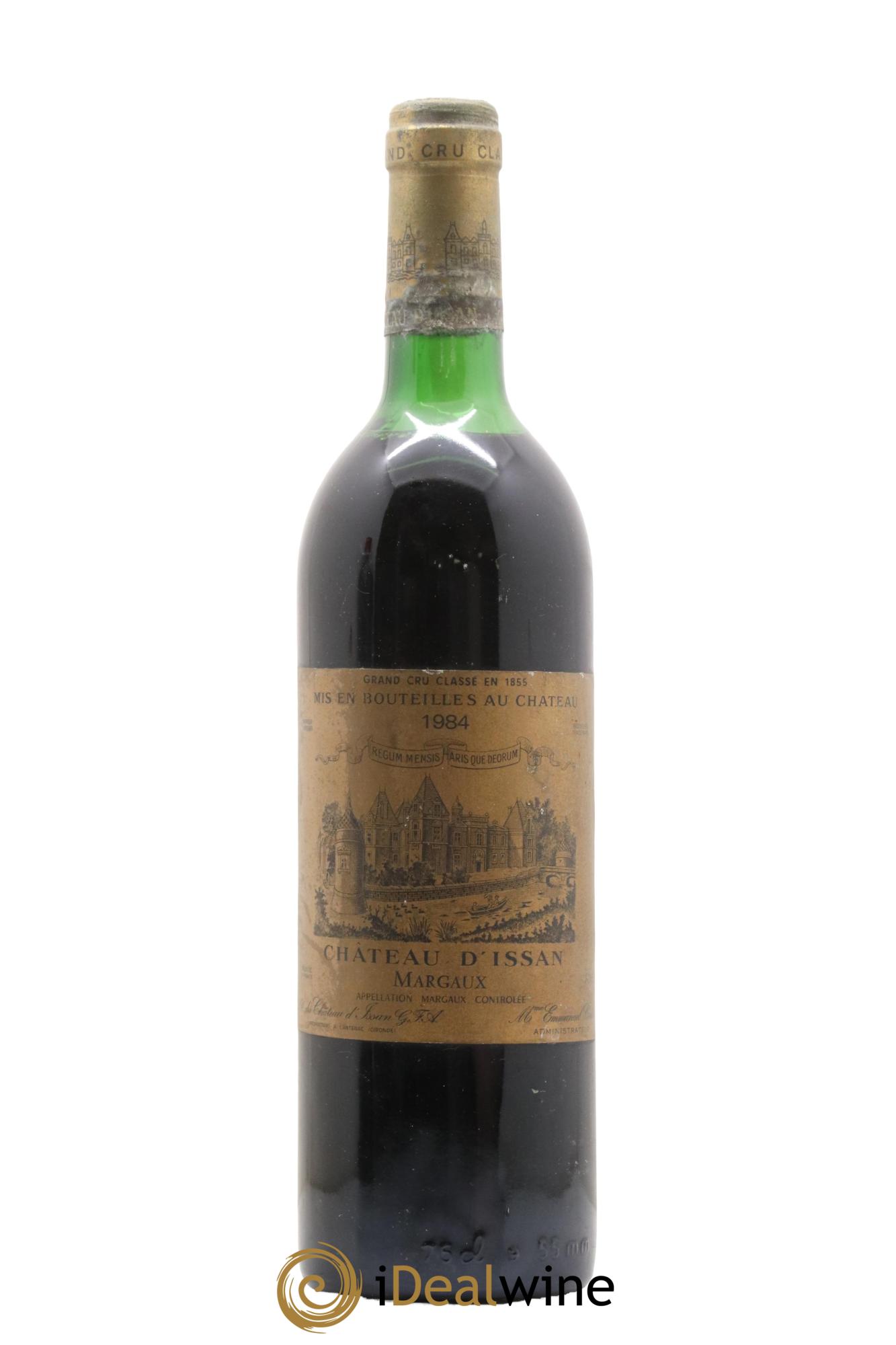 Château d'Issan 3ème Grand Cru Classé 1984 - Lotto di 1 bottiglia - 0