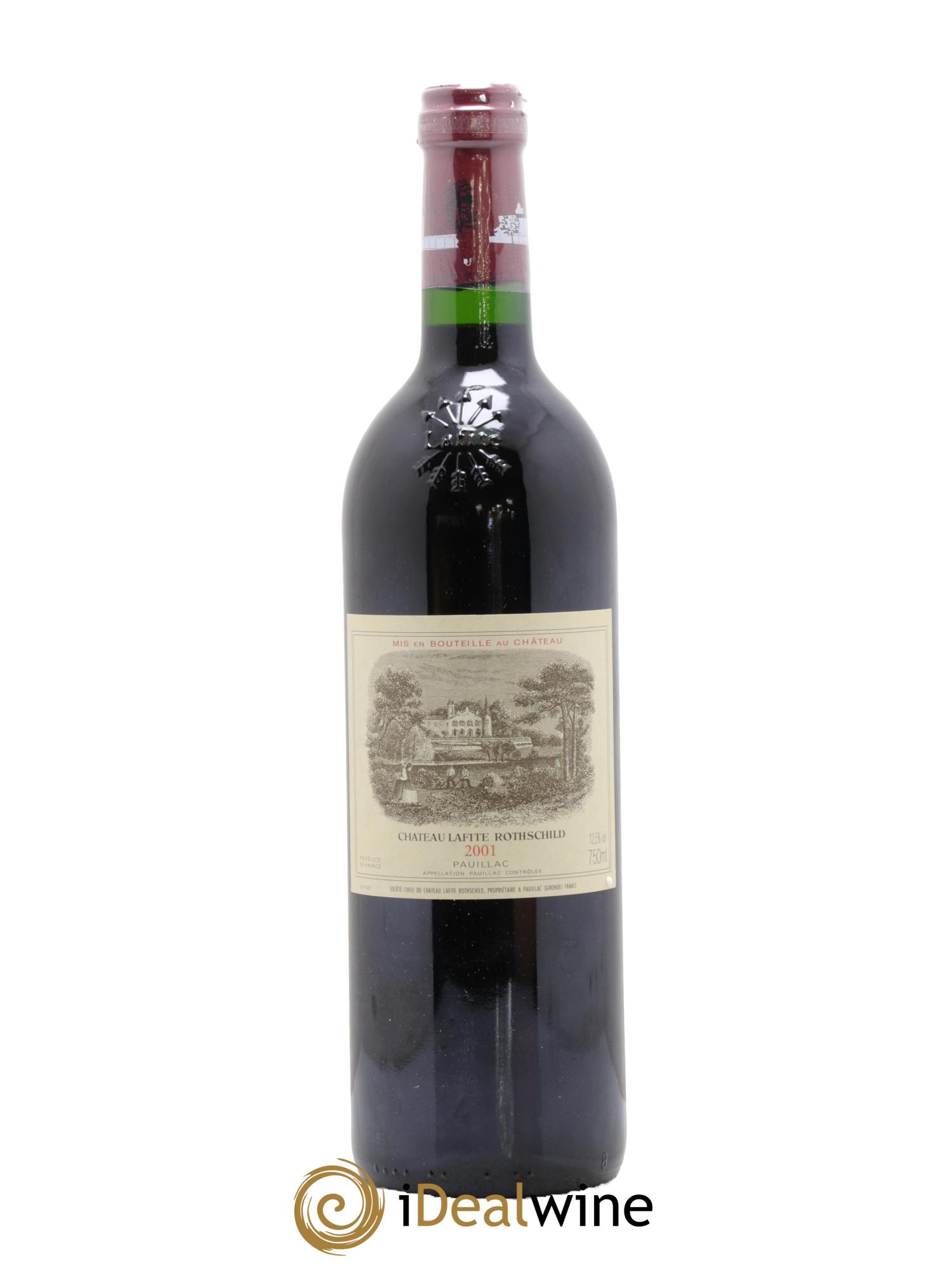 Château Lafite Rothschild 1er Grand Cru Classé 2001 - Lotto di 1 bottiglia - 0