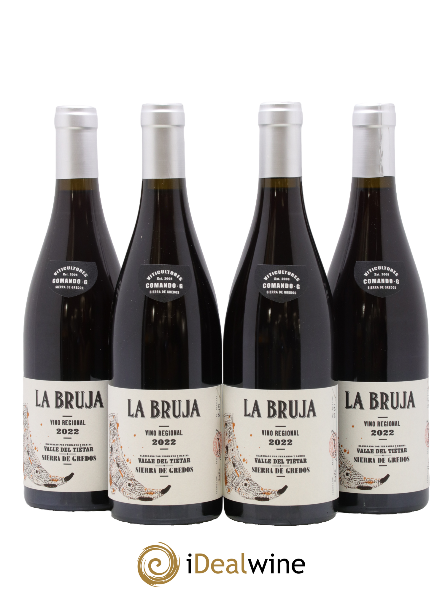 Vinos de Madrid DO Comando G La Bruja de Rozas 2022 - Lot of 4 bottles - 0