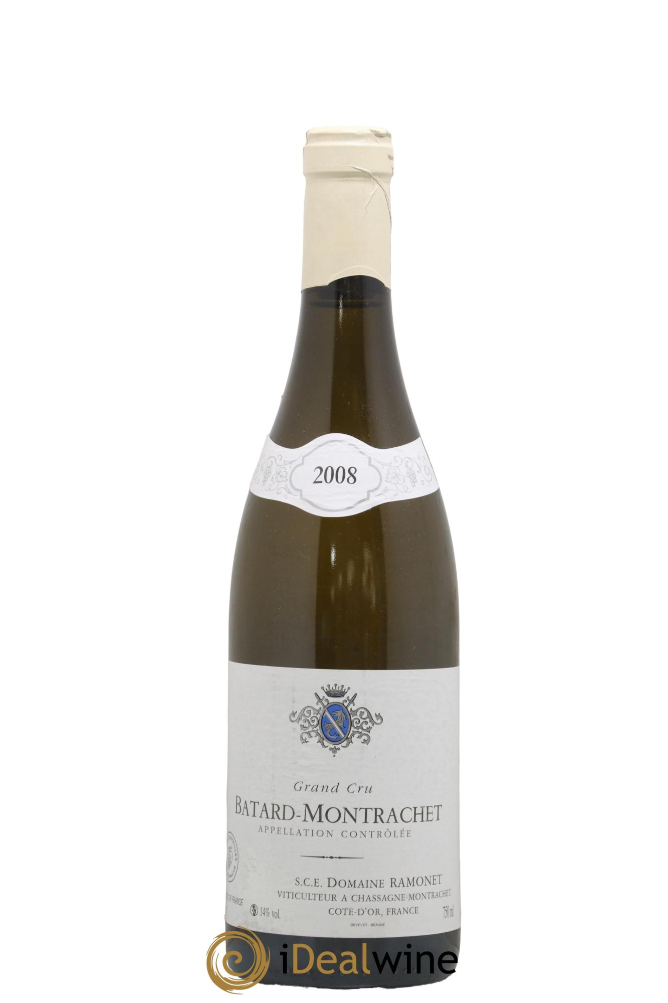 Bâtard-Montrachet Grand Cru Ramonet (Domaine) 2008 - Posten von 1 Flasche - 0