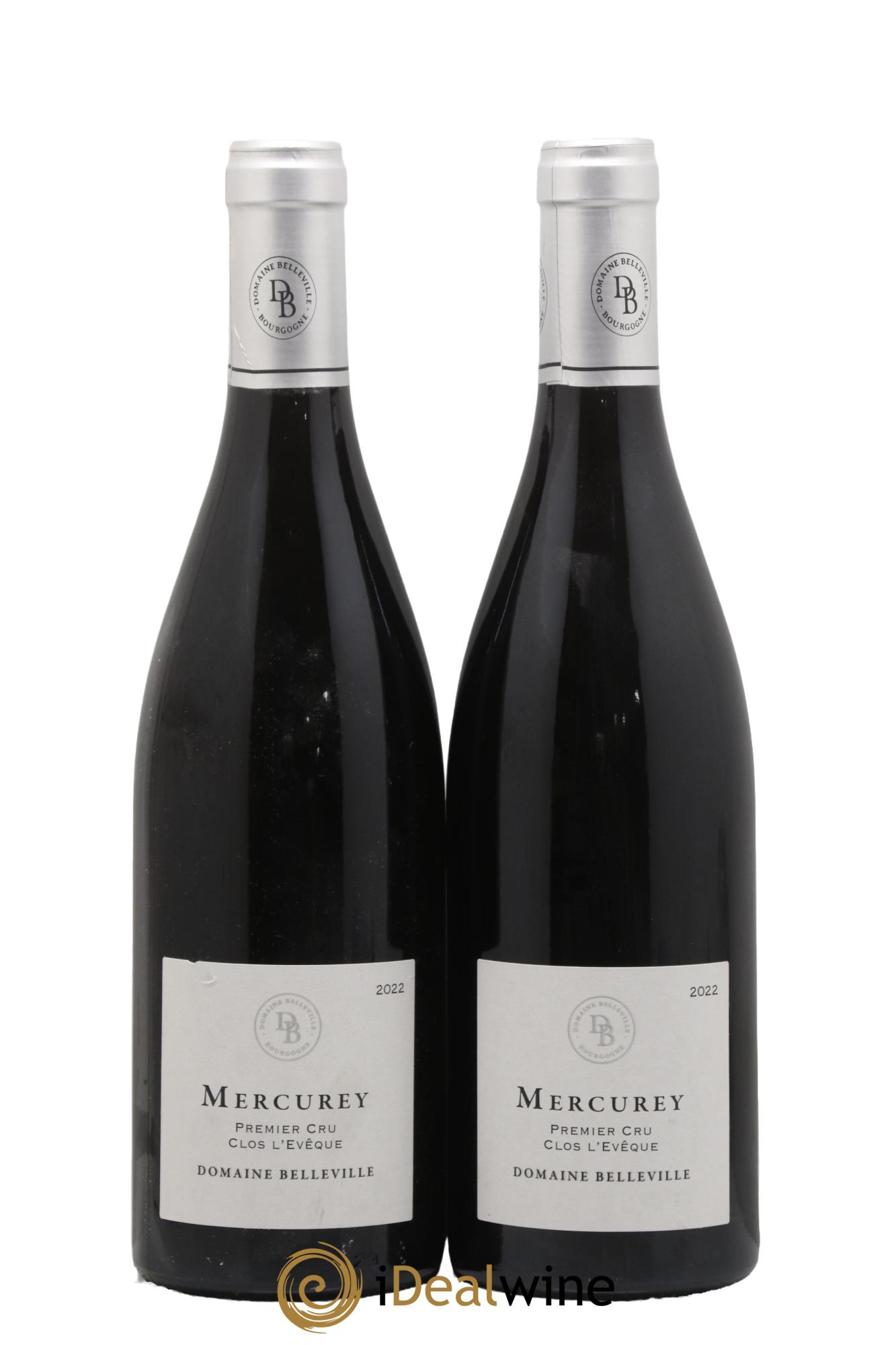 Mercurey 1er Cru Clos l'Evêque Belleville 2022 - Posten von 2 Flaschen - 0