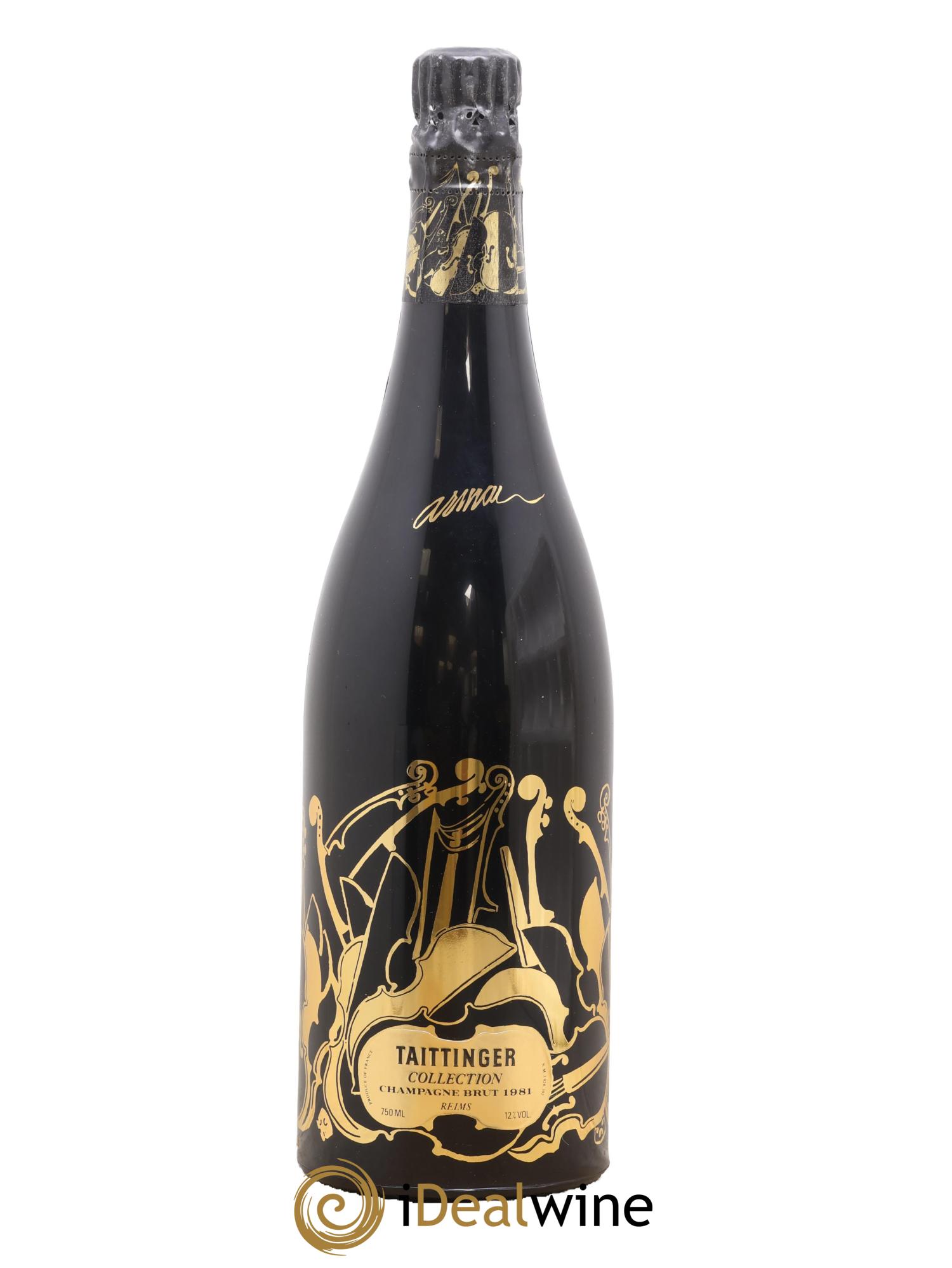 1981 - Collection Arman Taittinger 1981 - Lot de 1 bouteille - 0
