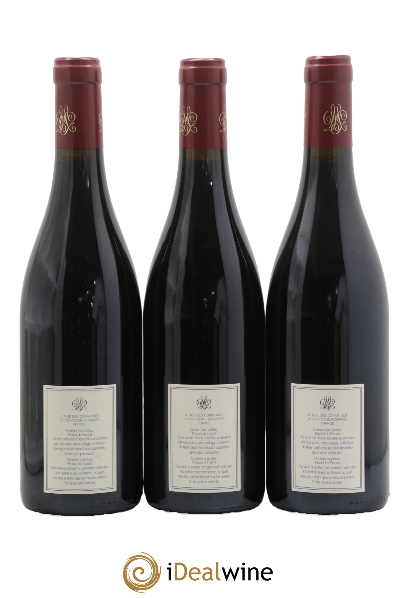 Bourgogne Mugneret-Gibourg (Domaine) 2019 - Lotto di 3 bottiglie - 1