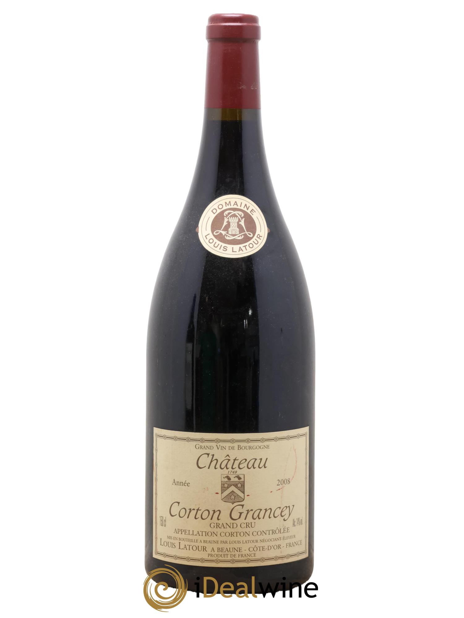 Corton Grand Cru Château Corton Grancey Louis Latour 2008 - Lotto di 1 magnum - 0