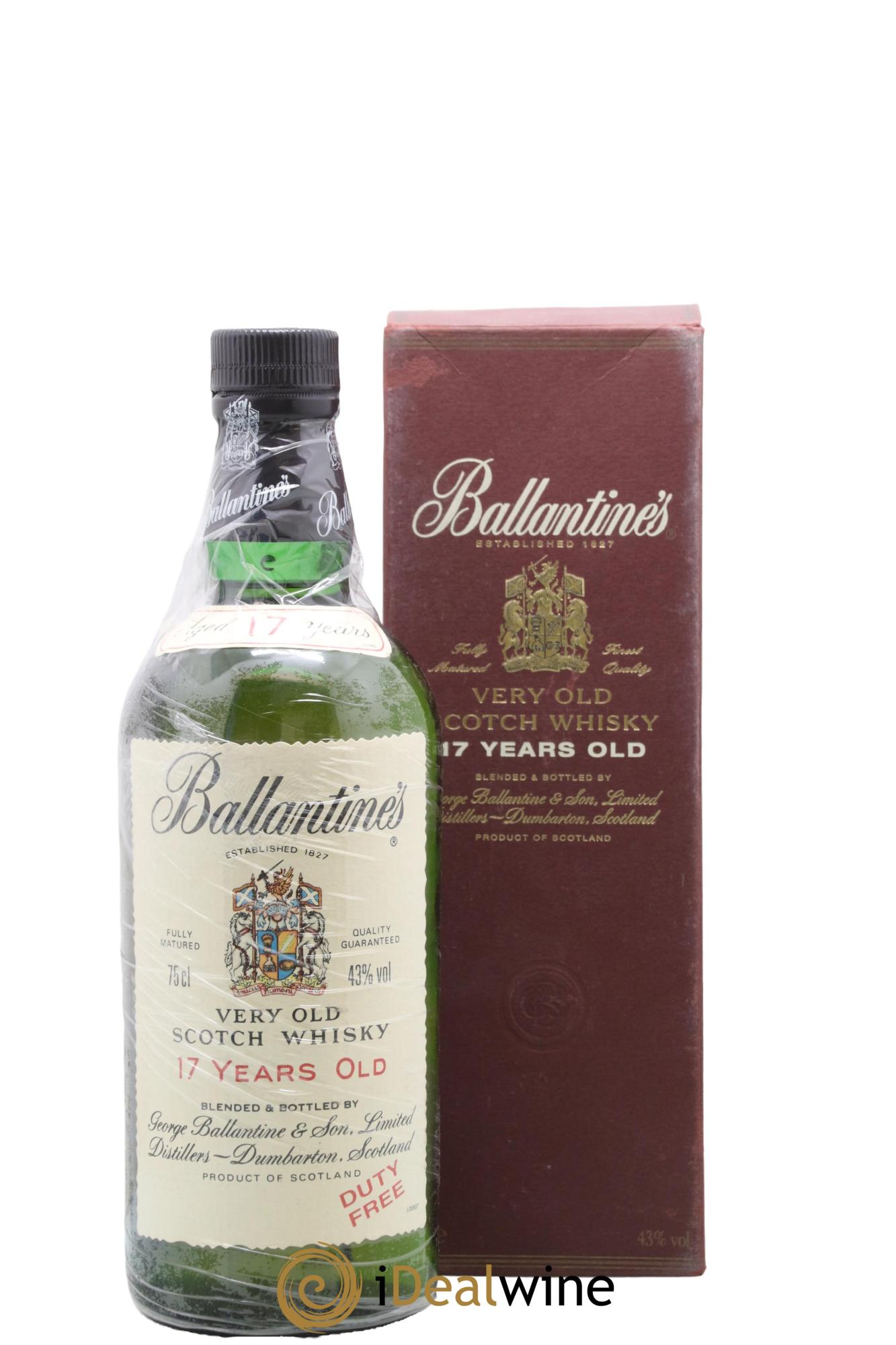 Ballantines 17 years Of. Very Old - Lot de 1 bouteille - 0