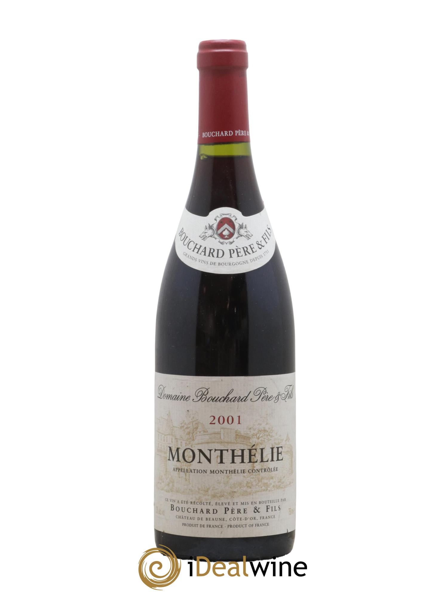 Monthélie Bouchard Père & Fils 2001 - Lot de 1 bouteille - 0