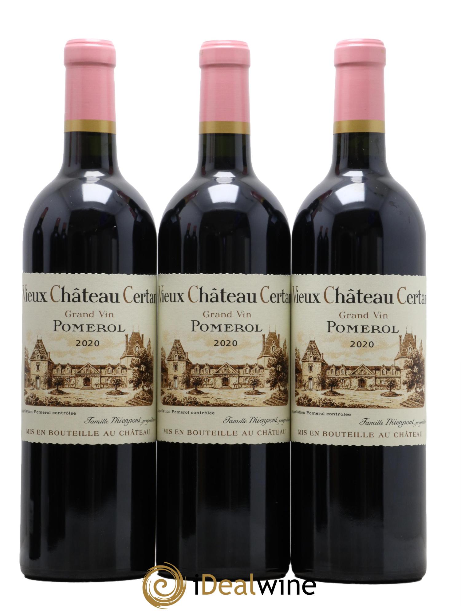 Vieux Château Certan 2020 - Posten von 6 Flaschen - 1