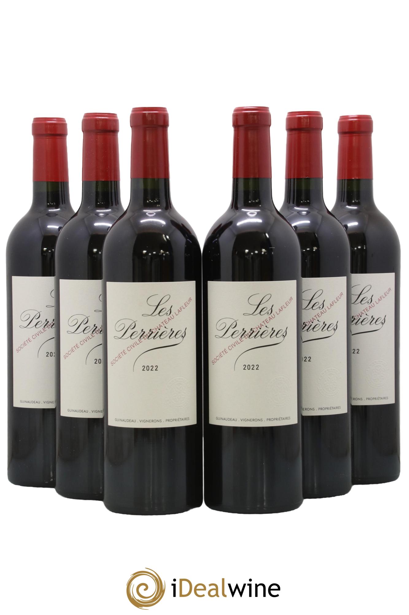 Bordeaux Les Perrières du Château Lafleur 2022 - Lot of 6 bottles - 0