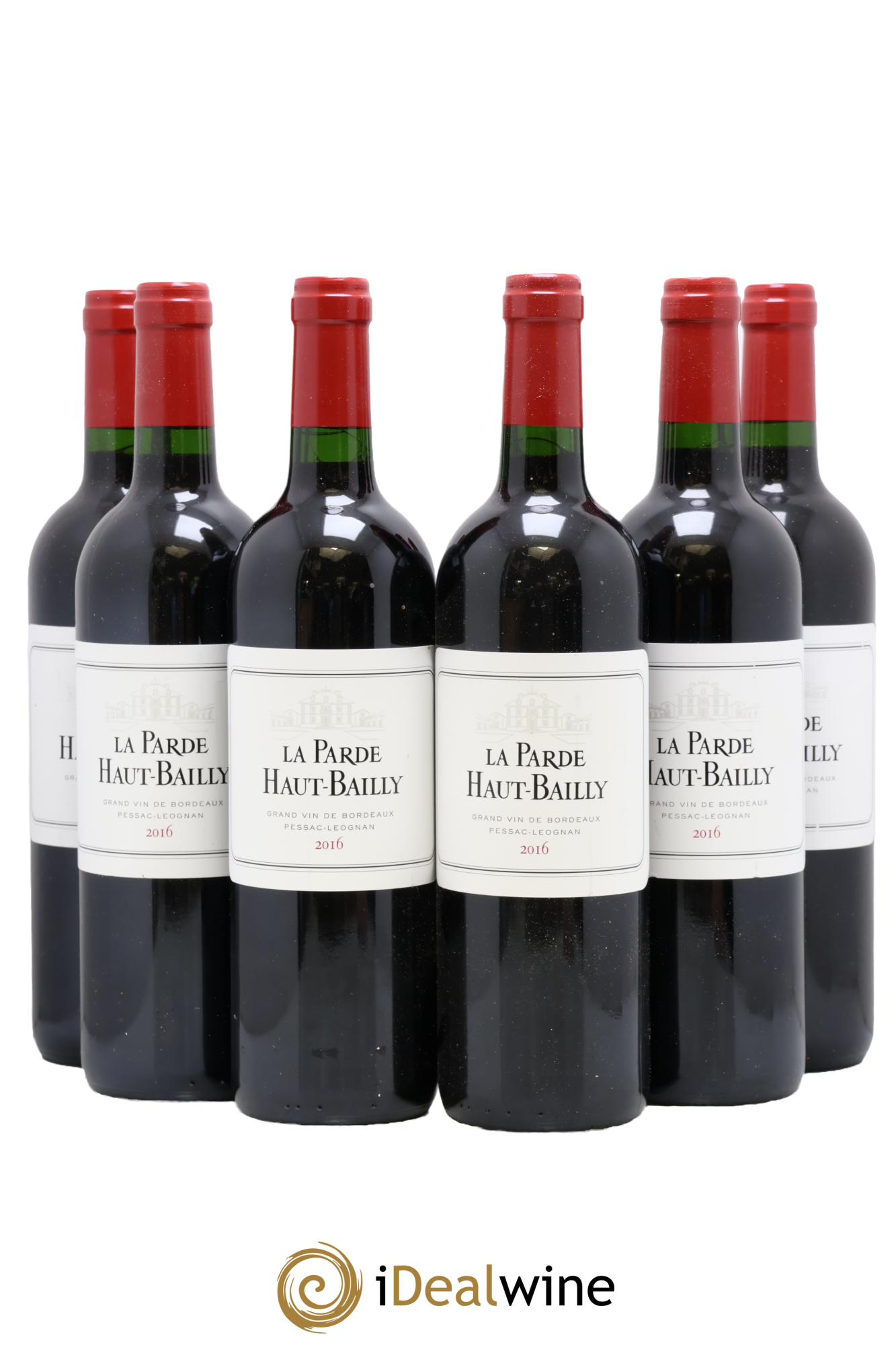 Haut Bailly II (Anciennement La Parde de Haut-Bailly) Second Vin 2016 - Lotto di 6 bottiglie - 0