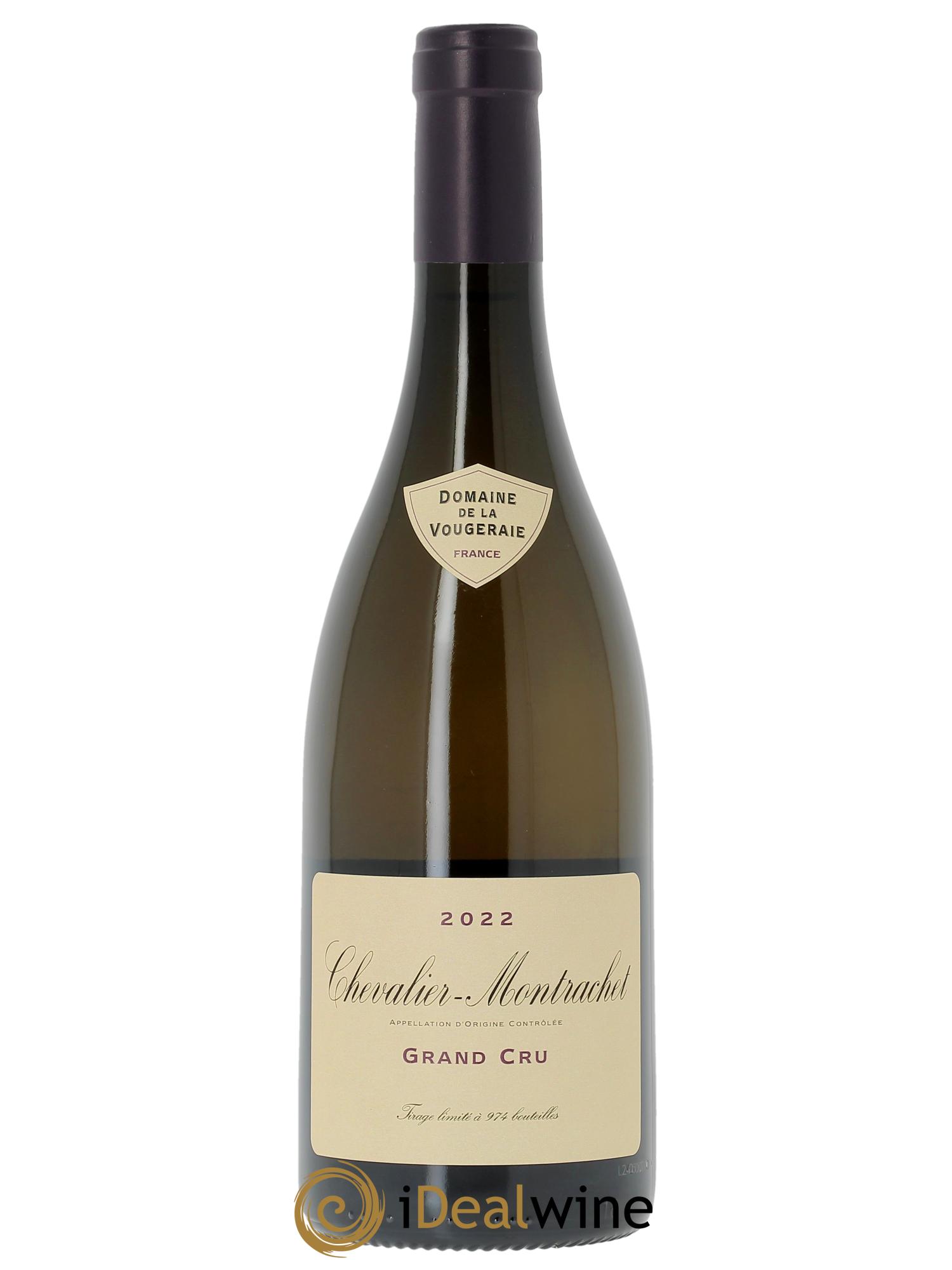 Chevalier-Montrachet Grand Cru La Vougeraie 2022 - Lot de 1 bouteille - 1