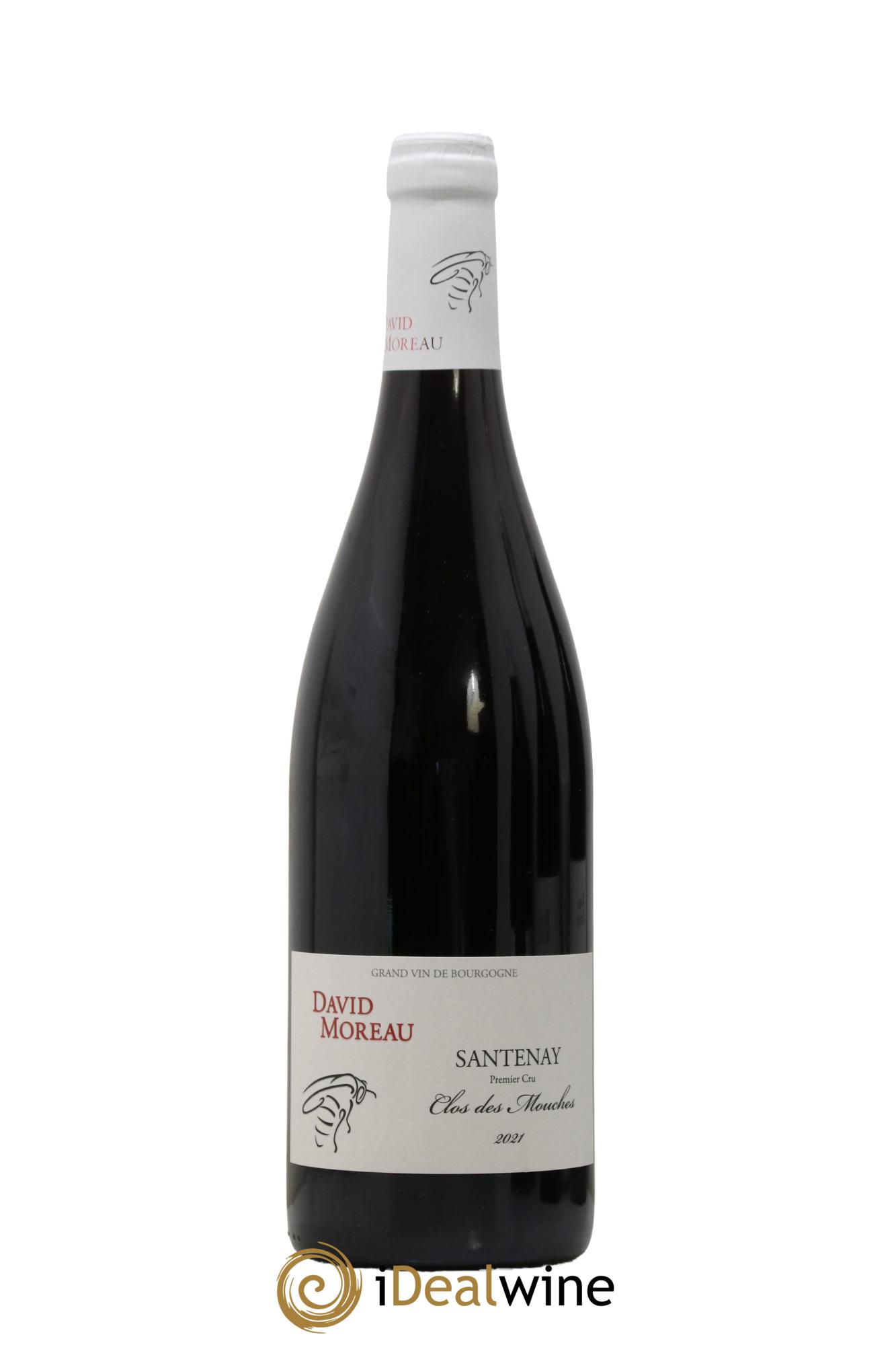 Santenay 1er Cru Clos des Mouches David Moreau 2021 - Posten von 1 Flasche - 0