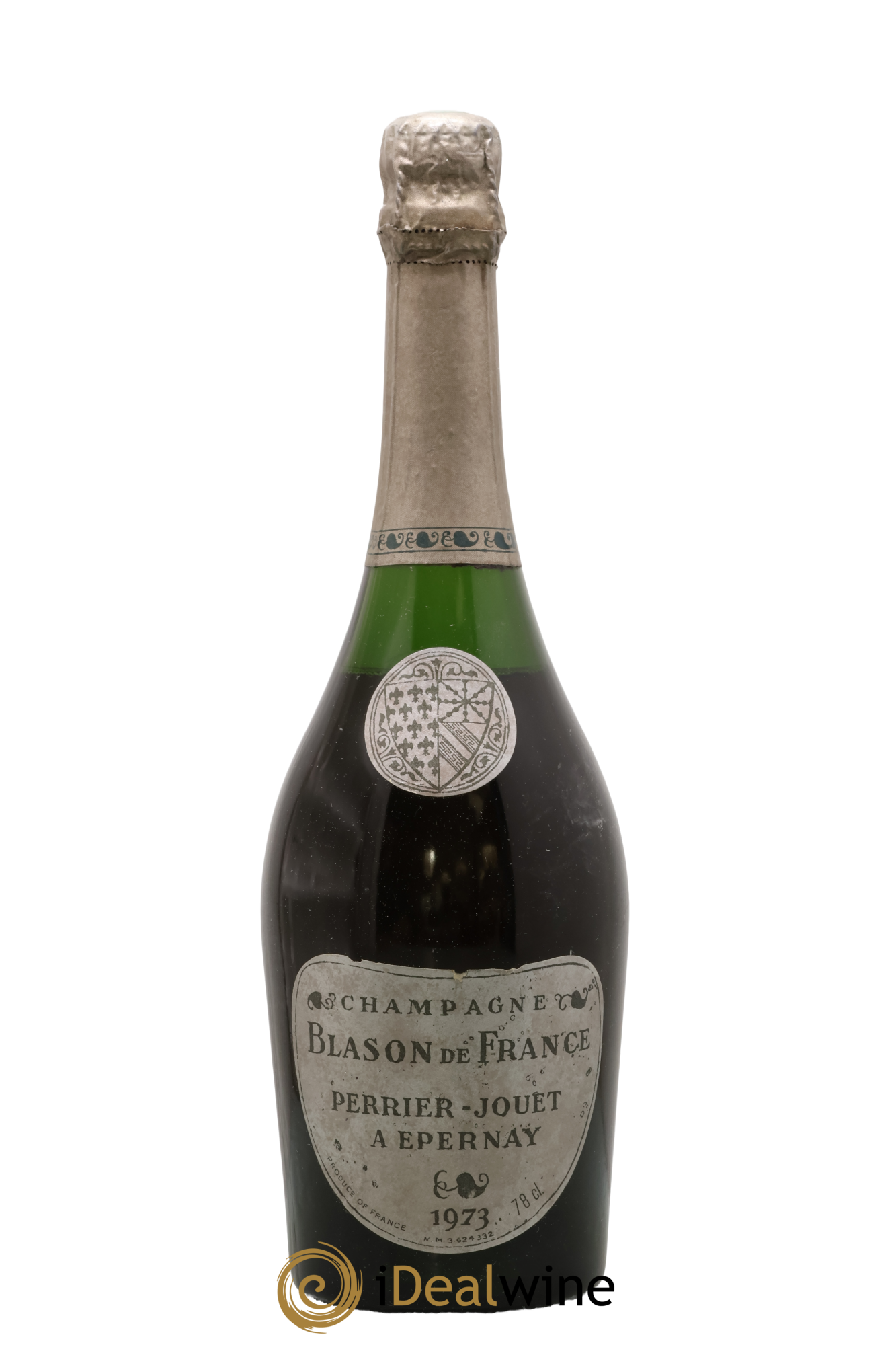 Blason de France Perrier-Jouët 1973 - Lot de 1 bouteille - 0