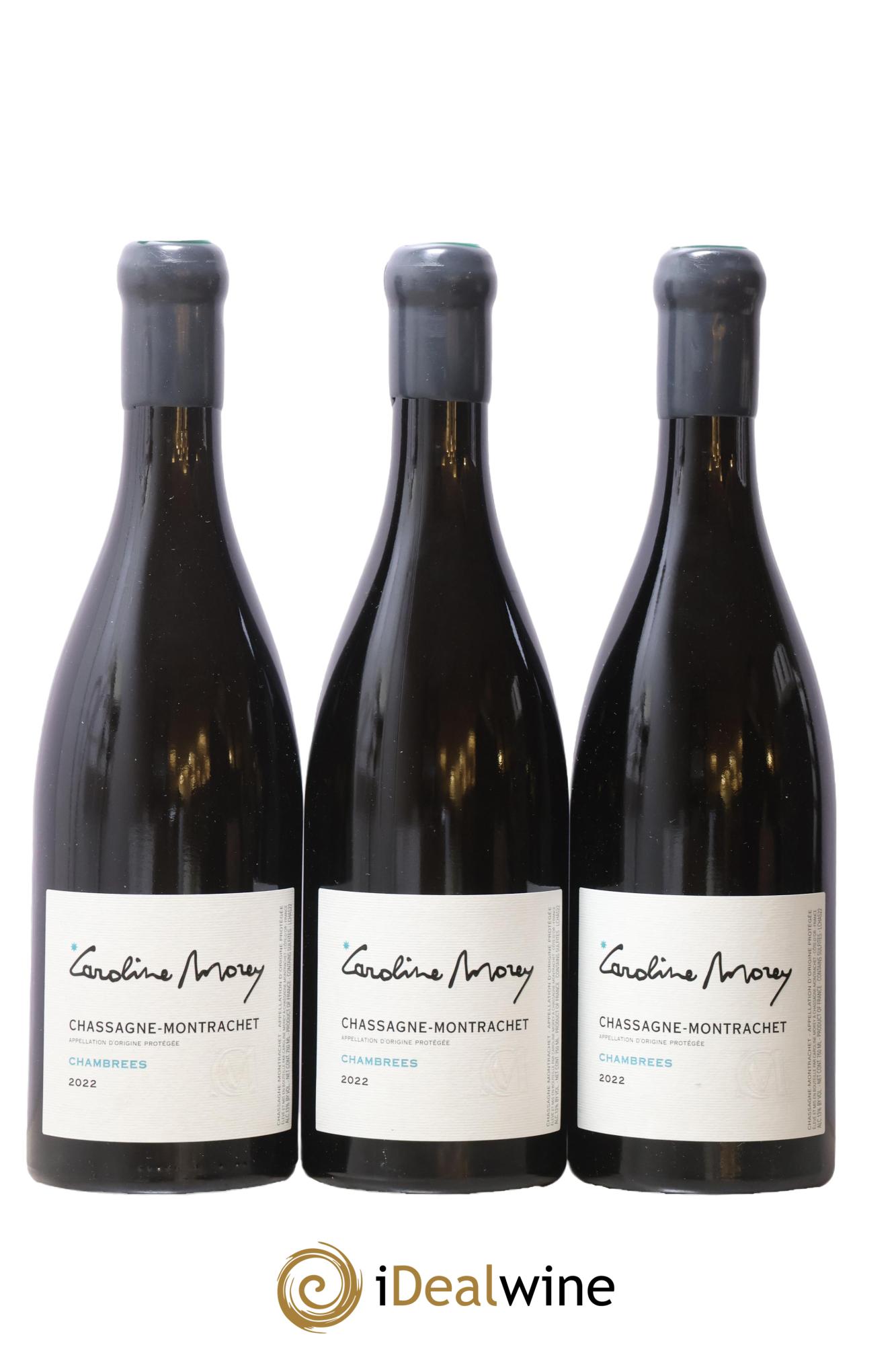Chassagne-Montrachet Chambrées Caroline Morey 2022 - Lot de 3 bouteilles - 0