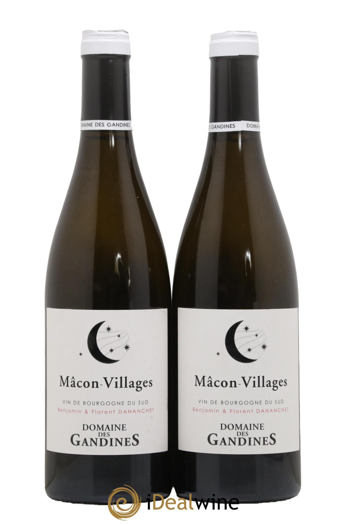 Mâcon Villages Domaine Des Gandines 2022 - Lot de 2 bouteilles - 0