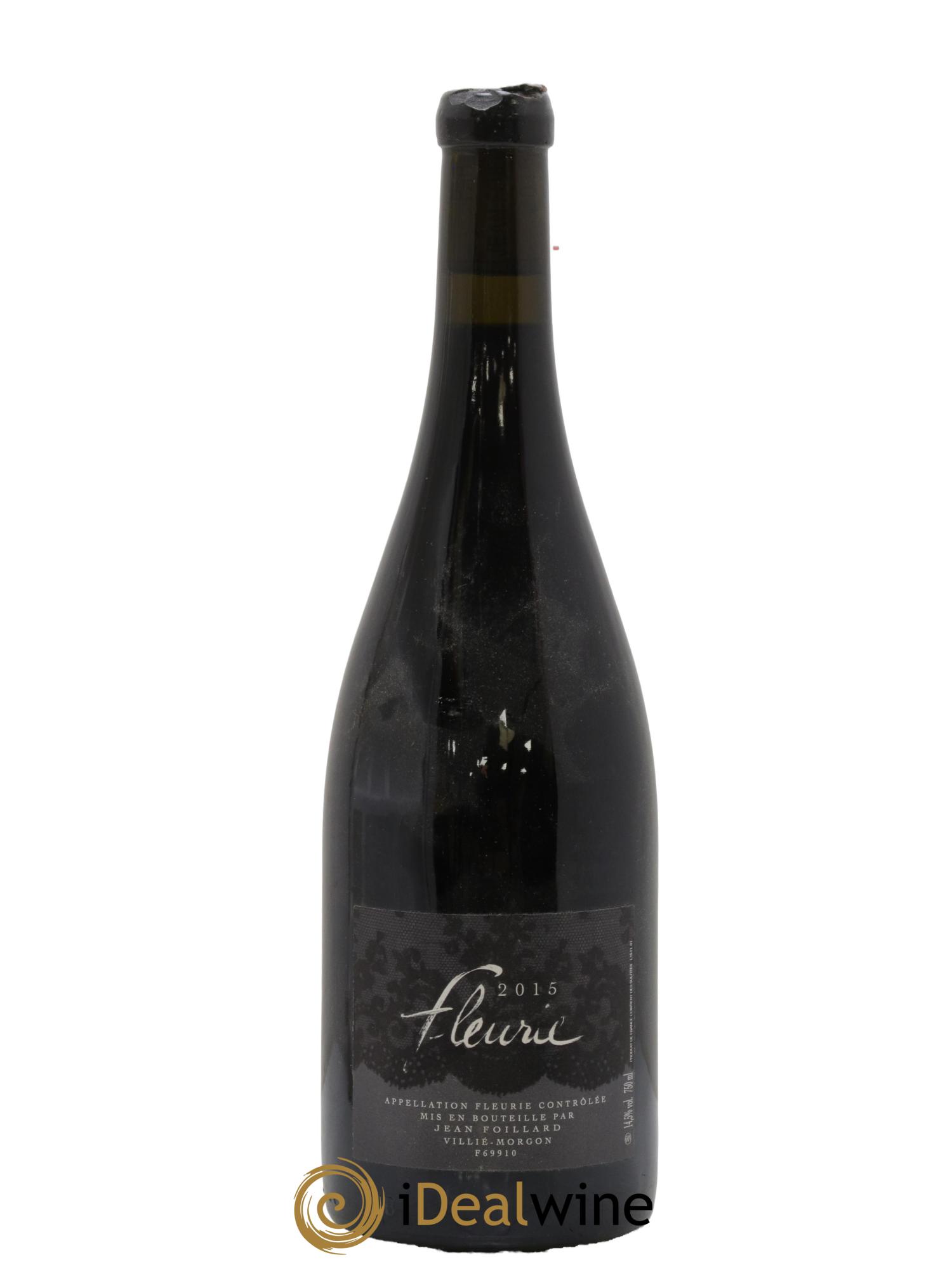 Fleurie Jean Foillard 2015 - Lot of 1 bottle - 0