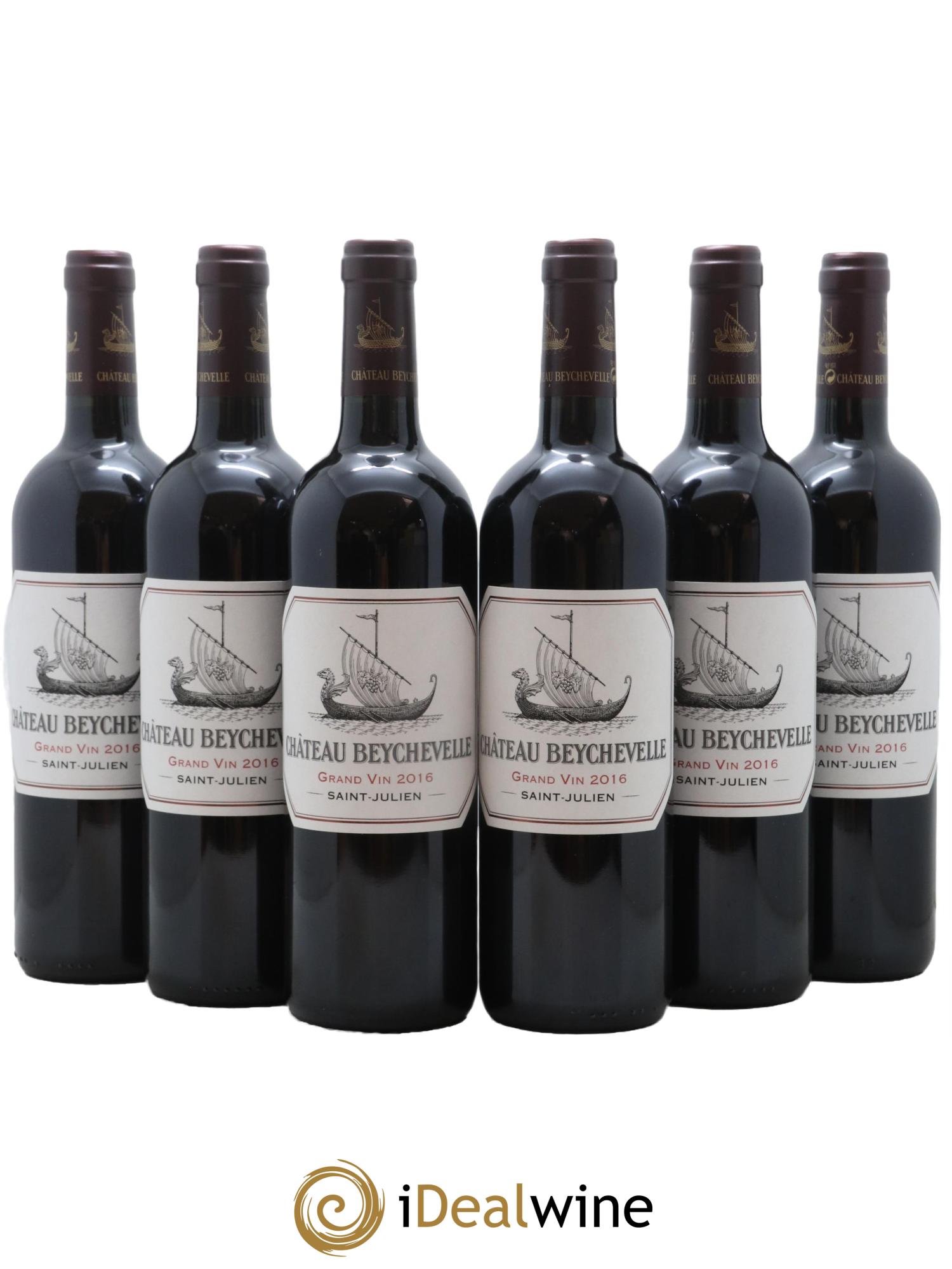 Château Beychevelle 4ème Grand Cru Classé 2016 - Lot de 6 bouteilles - 0