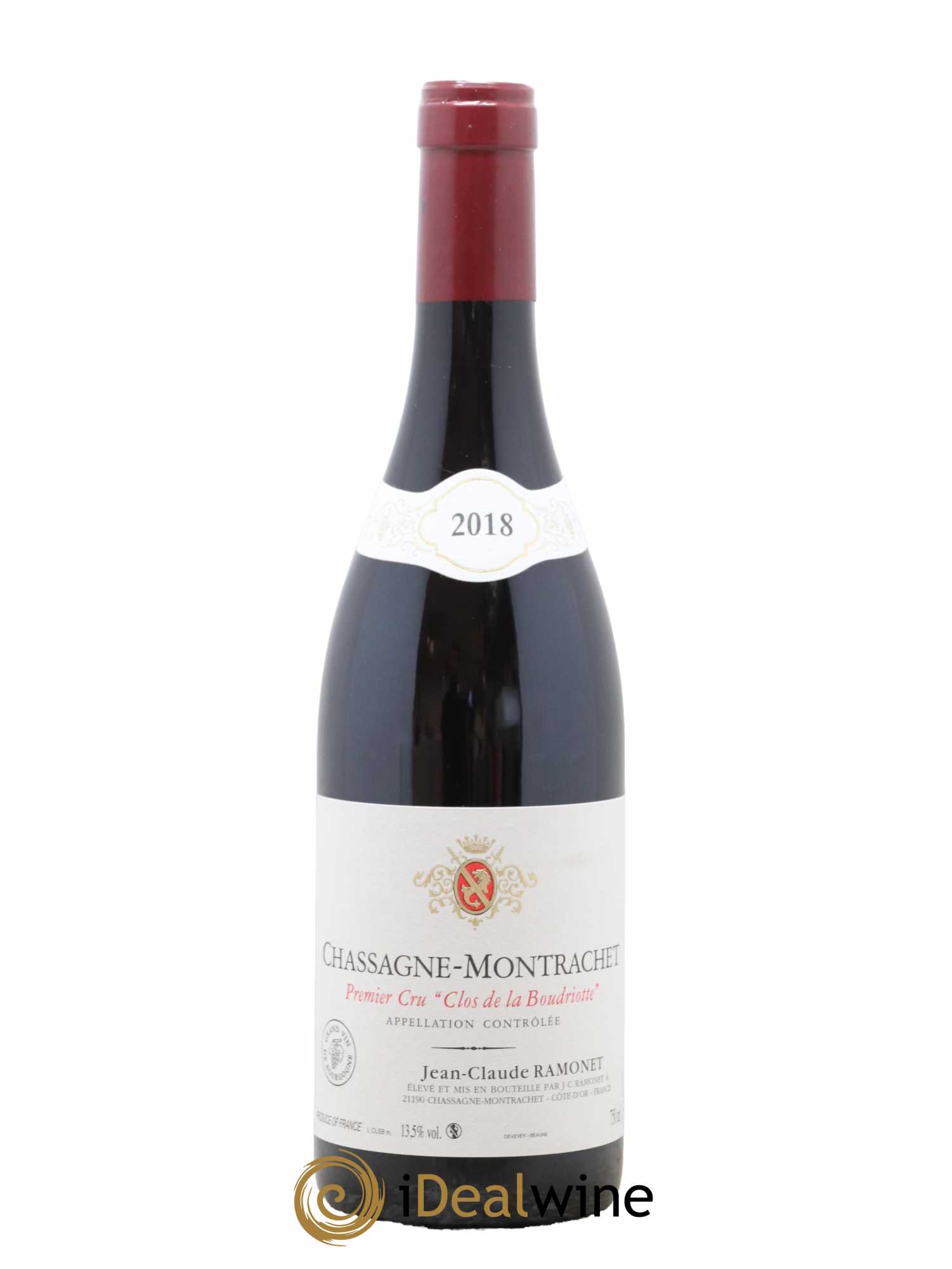 Chassagne-Montrachet 1er Cru Clos de la Boudriotte Ramonet (Domaine) 2018 - Lot de 1 bouteille - 0