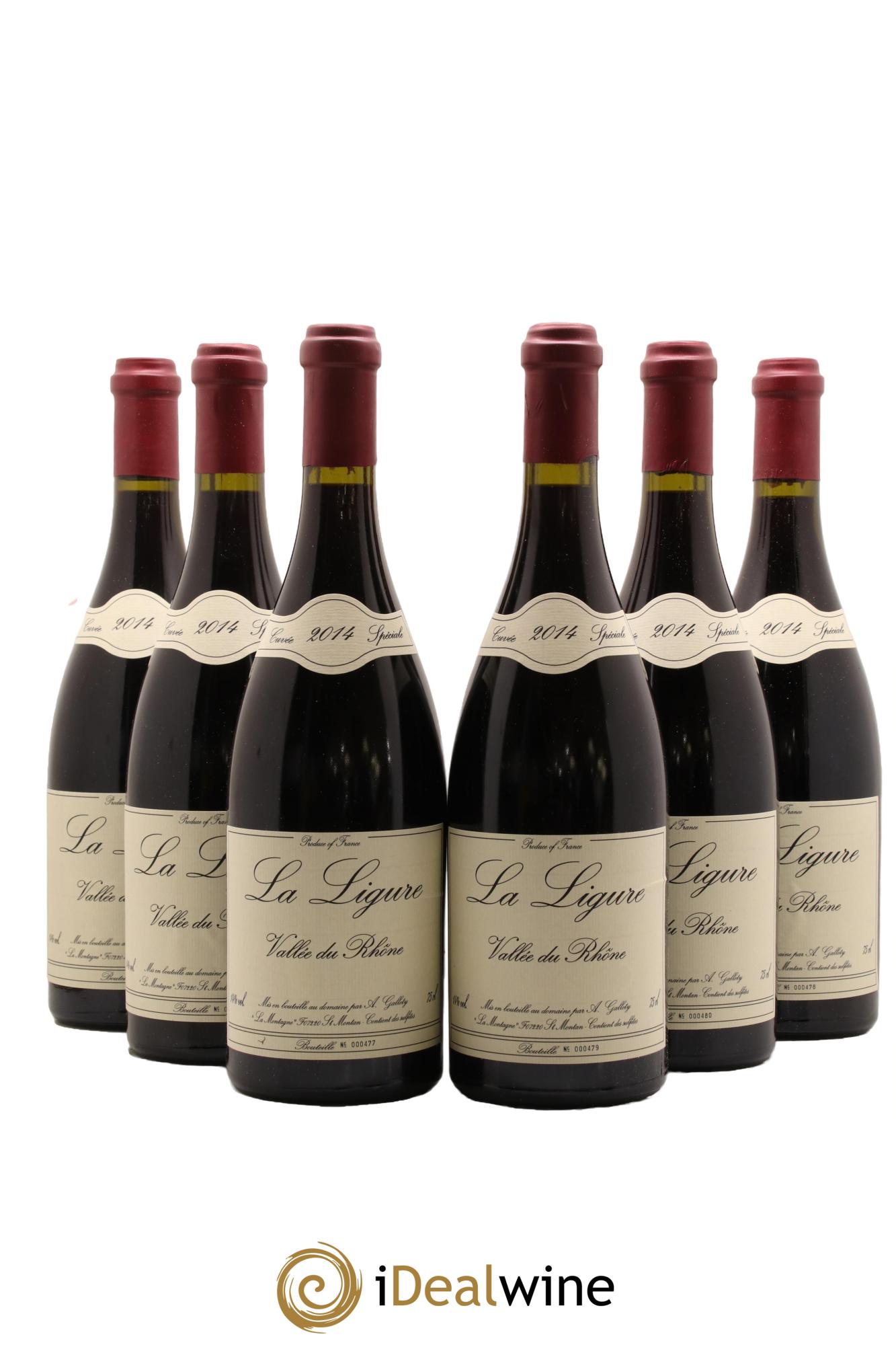 Côtes du Vivarais La Ligure Gallety (Domaine) 2014 - Lot de 6 bouteilles - 0