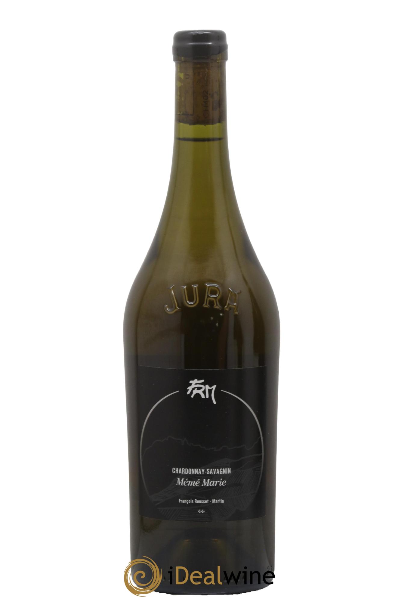 Vin de France Chardonnay-Savagnin Mémé Marie François Rousset-Martin 2022 - Lot de 1 bouteille - 0