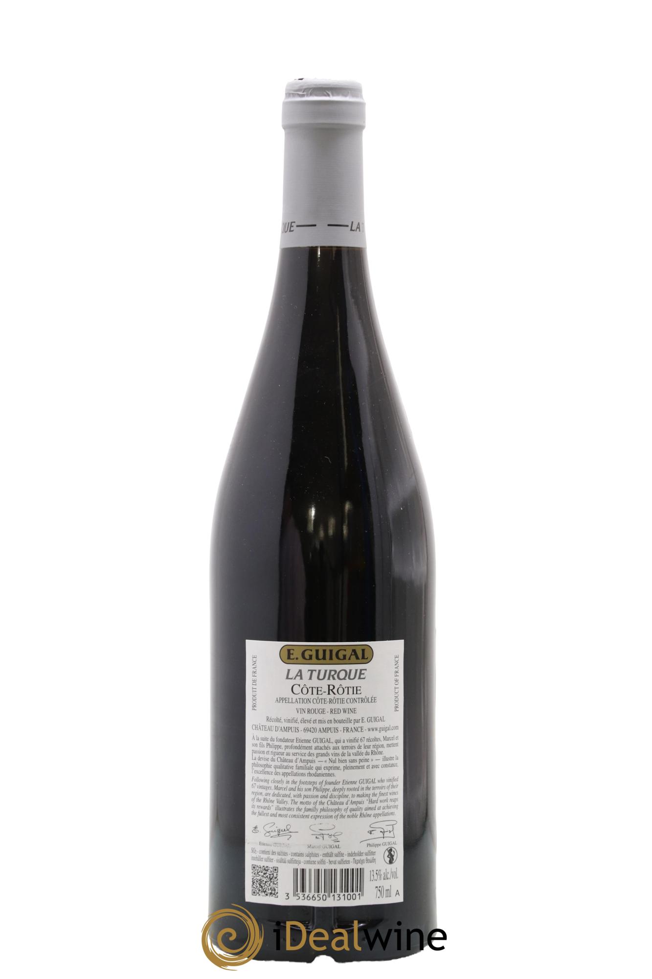 Côte-Rôtie La Turque Guigal 2020 - Lot de 1 bouteille - 1