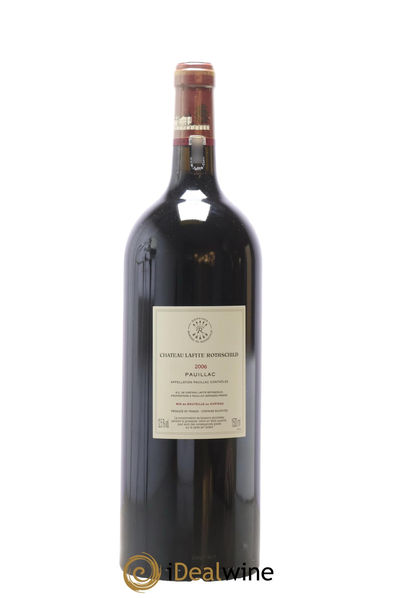 Château Lafite Rothschild 1er Grand Cru Classé 2006 - Lot de 1 magnum - 2
