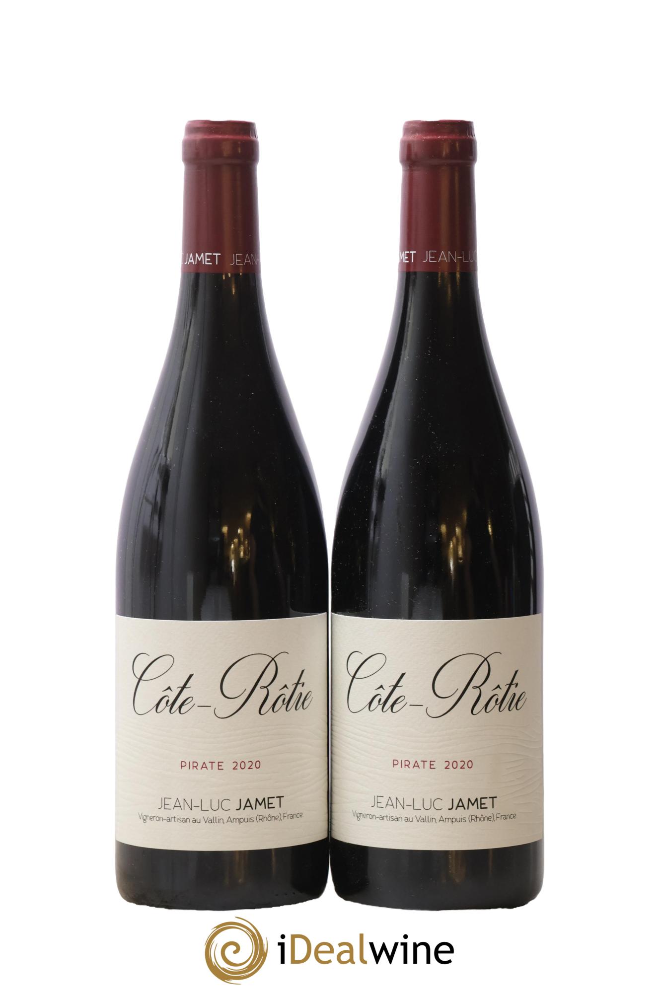Côte-Rôtie Pirate Jean-Luc Jamet (Domaine) 2020 - Lot de 2 bouteilles - 0