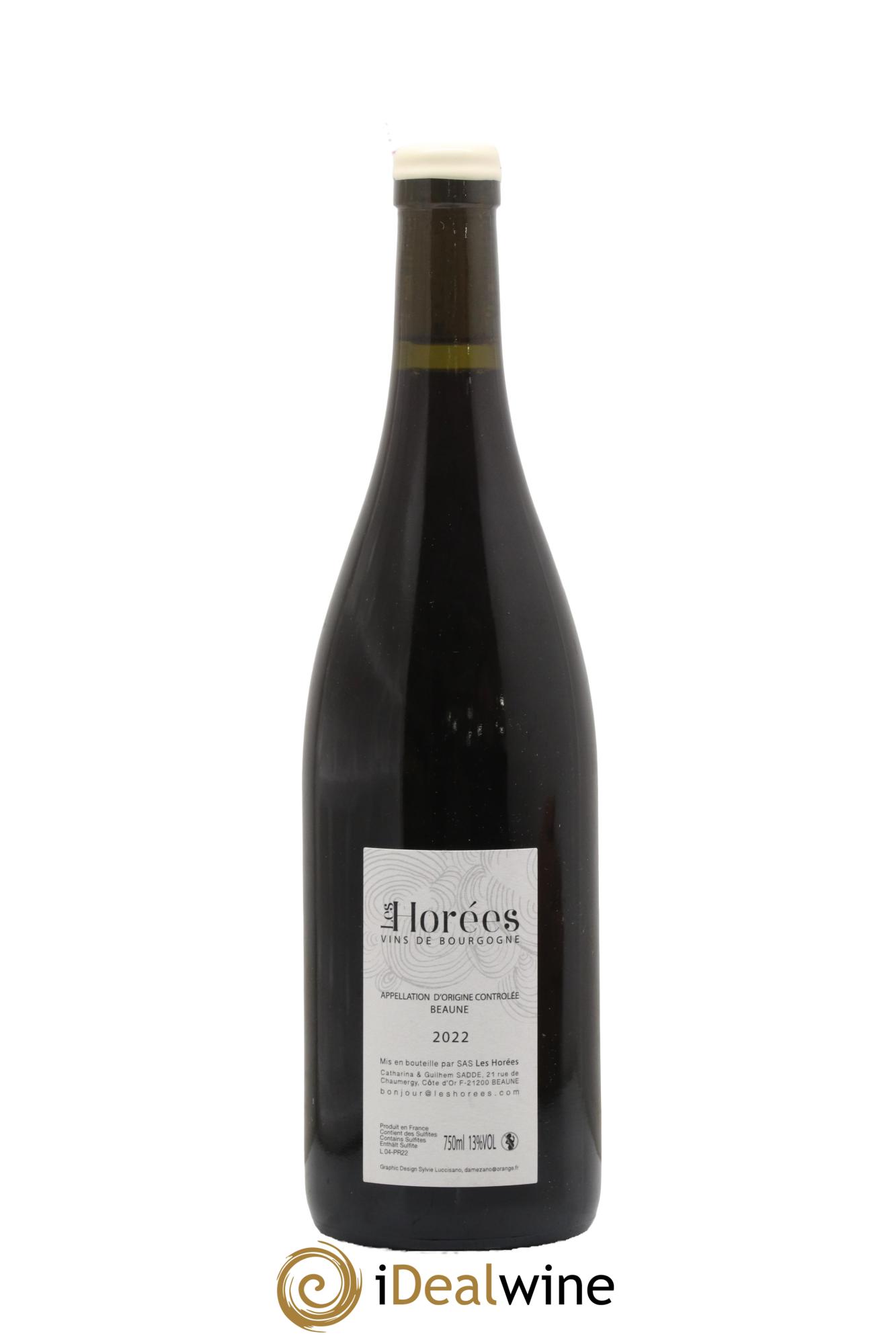 Beaune Les Prévolles Les Horées 2022 - Lot de 1 bouteille - 1