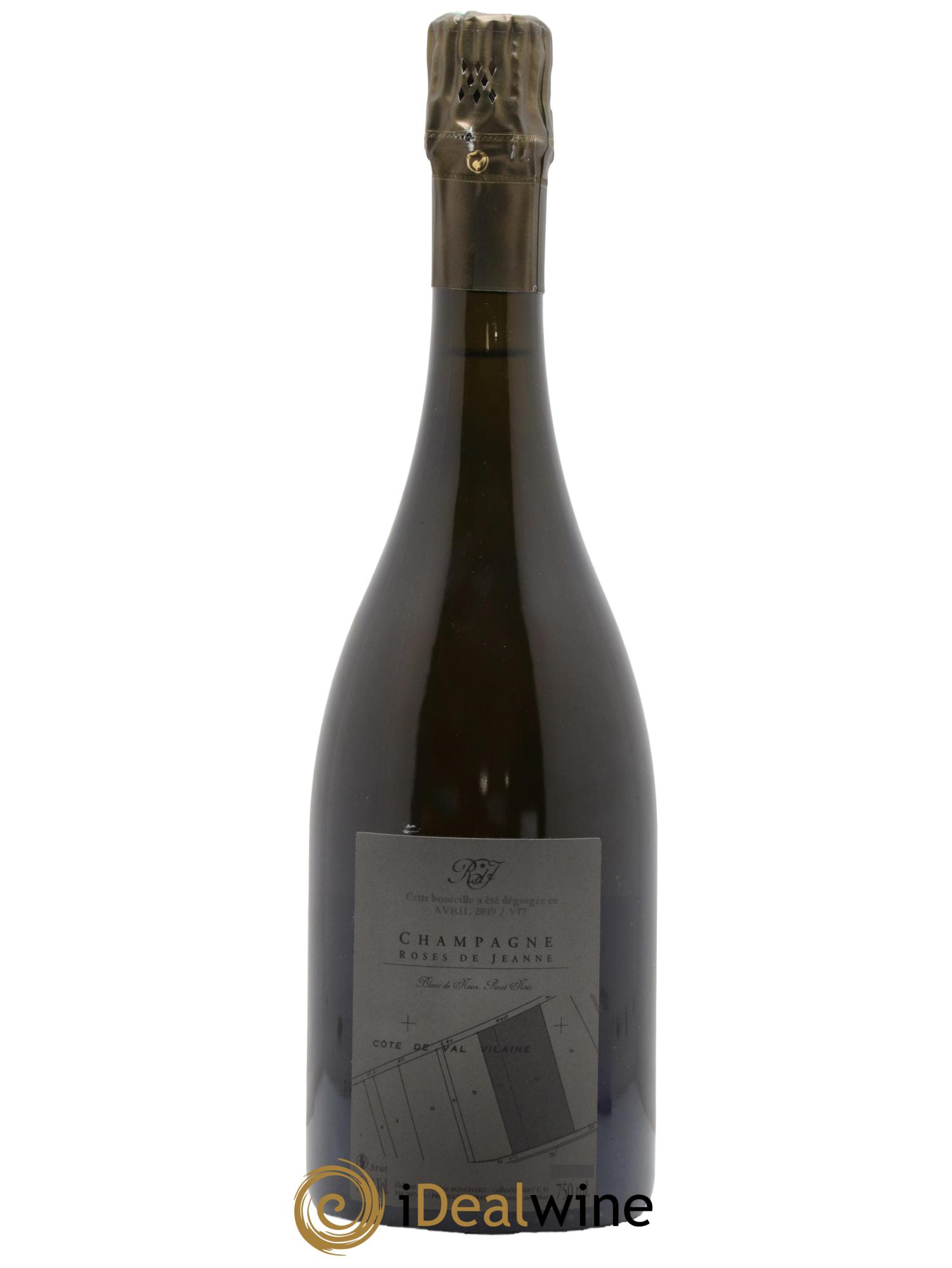 Roses de Jeanne Côte de Val Vilaine Blanc de Noirs Cédric Bouchard 2017 - Lot de 1 bouteille - 1
