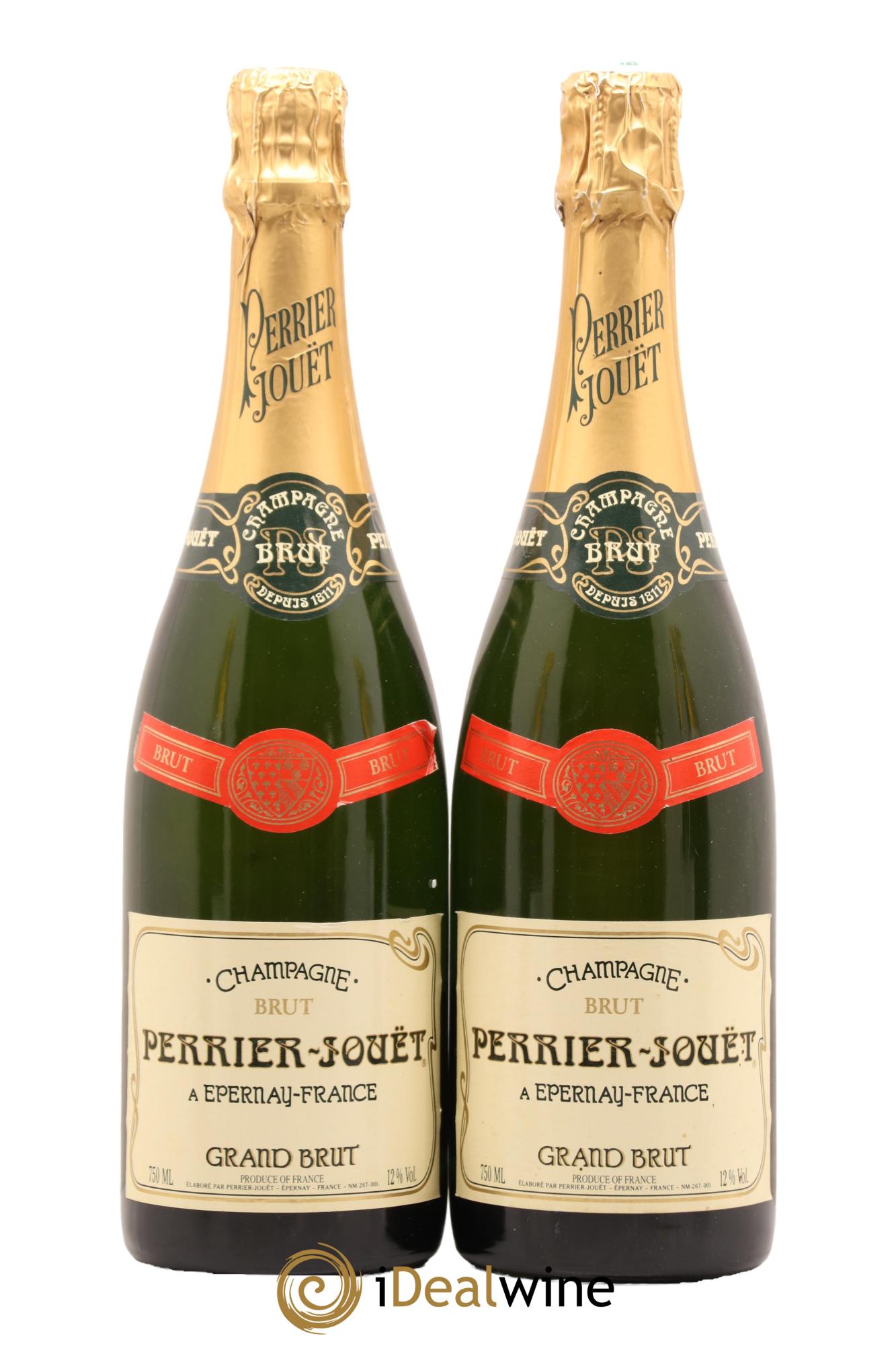 Grand Brut Perrier-Jouët - Lot de 2 bouteilles - 0