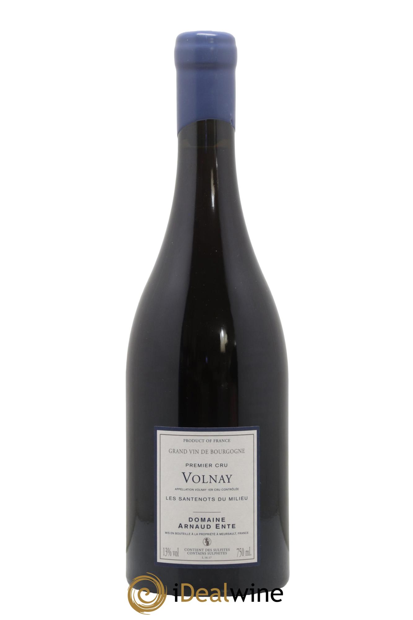 Volnay 1er Cru Les Santenots du Milieu Arnaud Ente  2017 - Lot of 1 bottle - 1