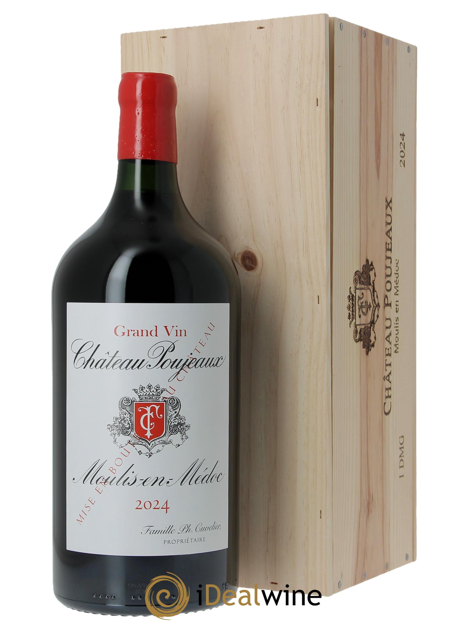 Château Poujeaux 2024 - Lote de 1 Jeroboam/Doble magnum - 0