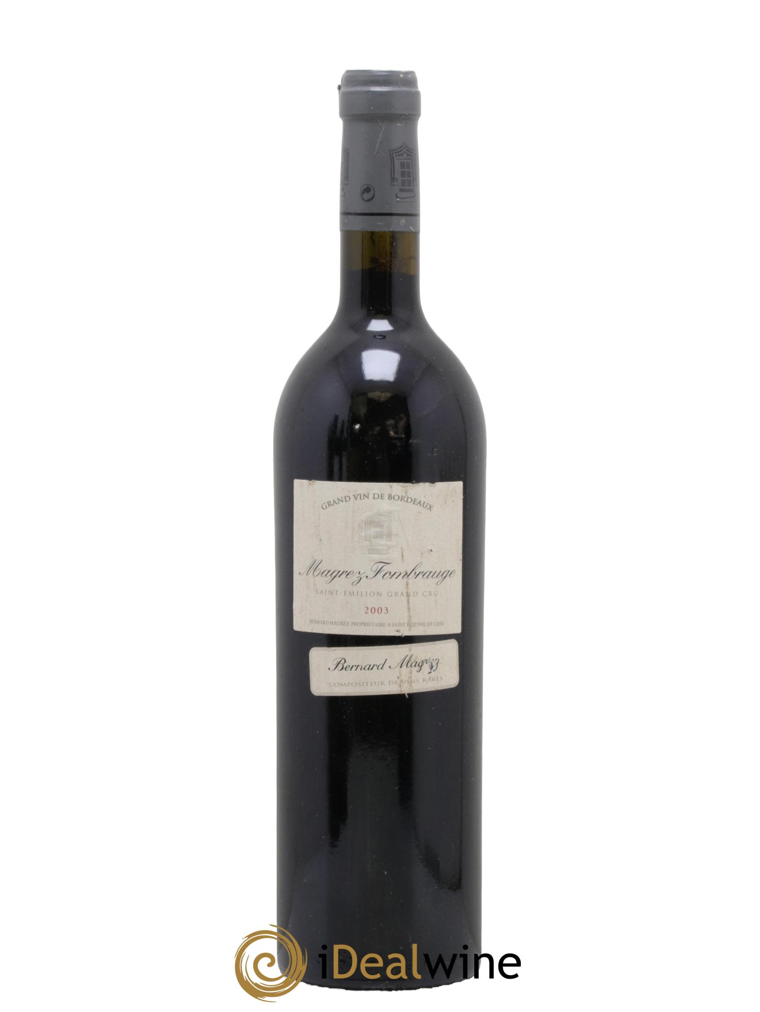 Château Magrez Fombrauge 2003 - Lot of 1 bottle - 0