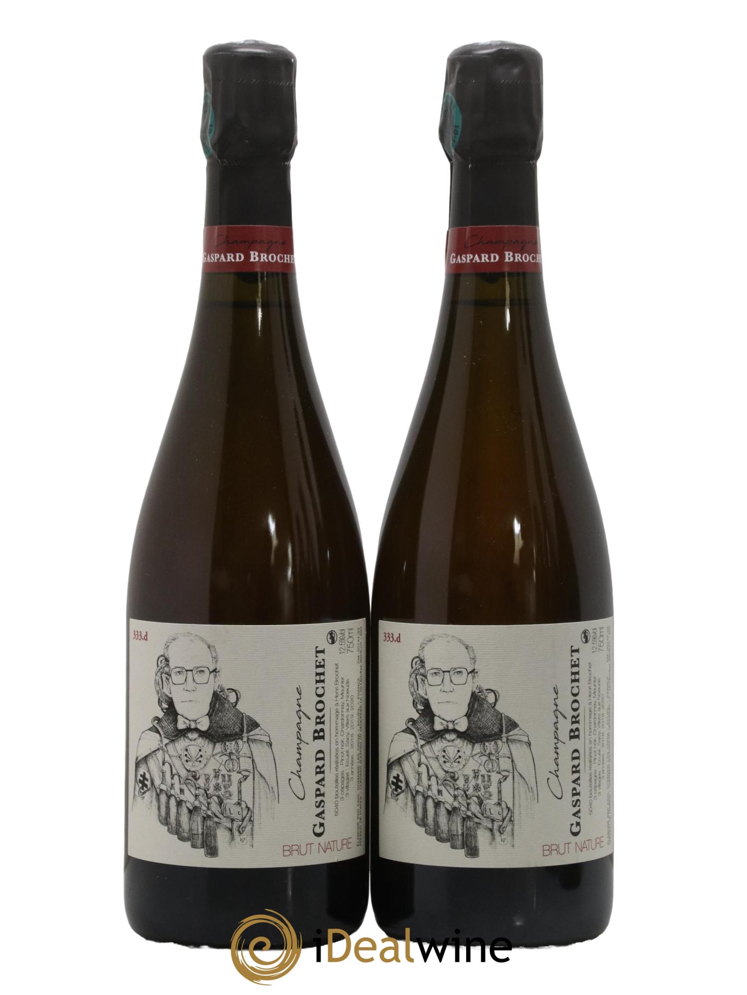 333.d Brut Nature Gaspard Brochet - Lot de 2 bouteilles - 0