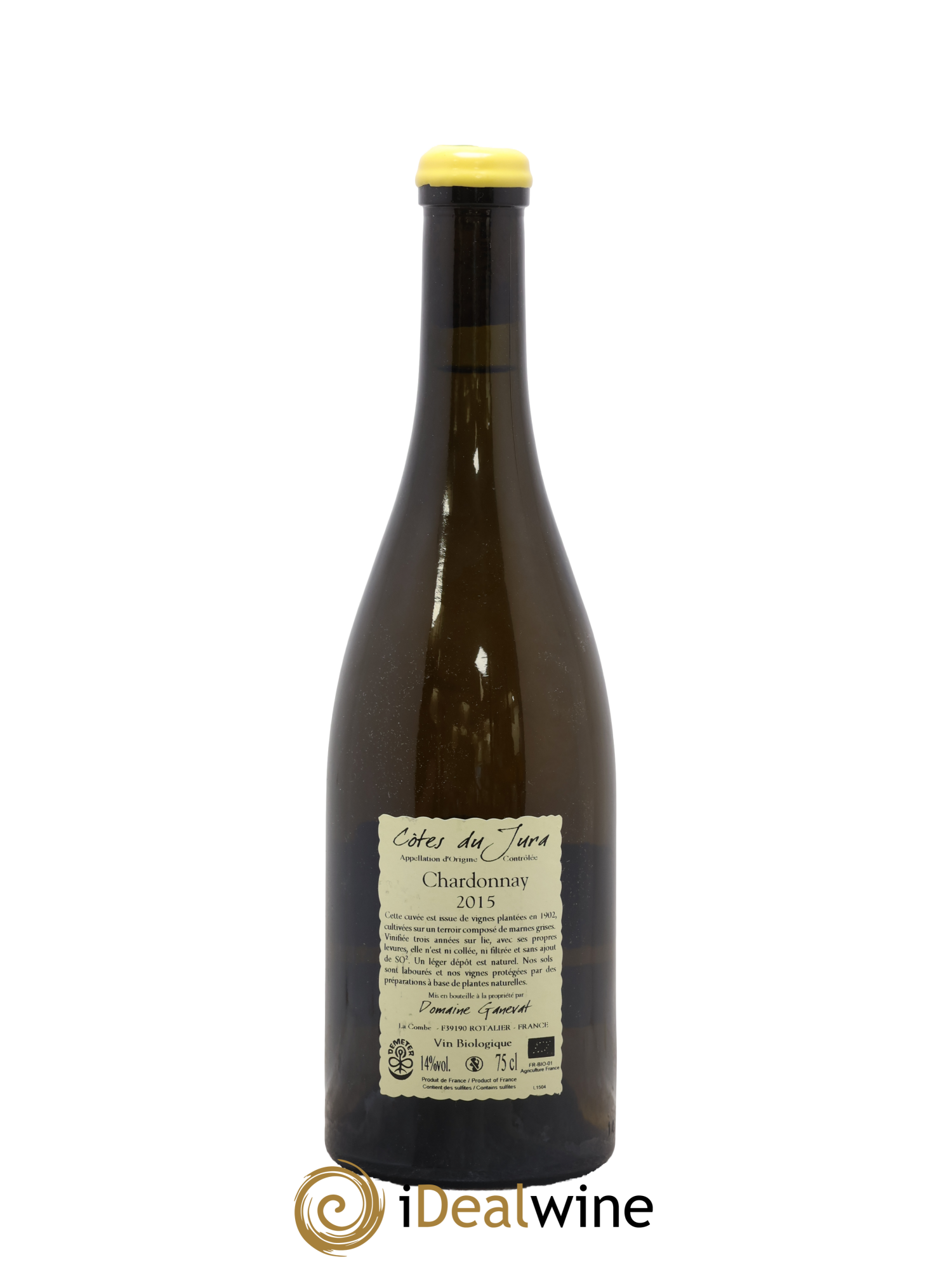 Côtes du Jura Les Chalasses Vieilles Vignes Jean-François Ganevat (Domaine) 2015 - Lot of 1 bottle - 1
