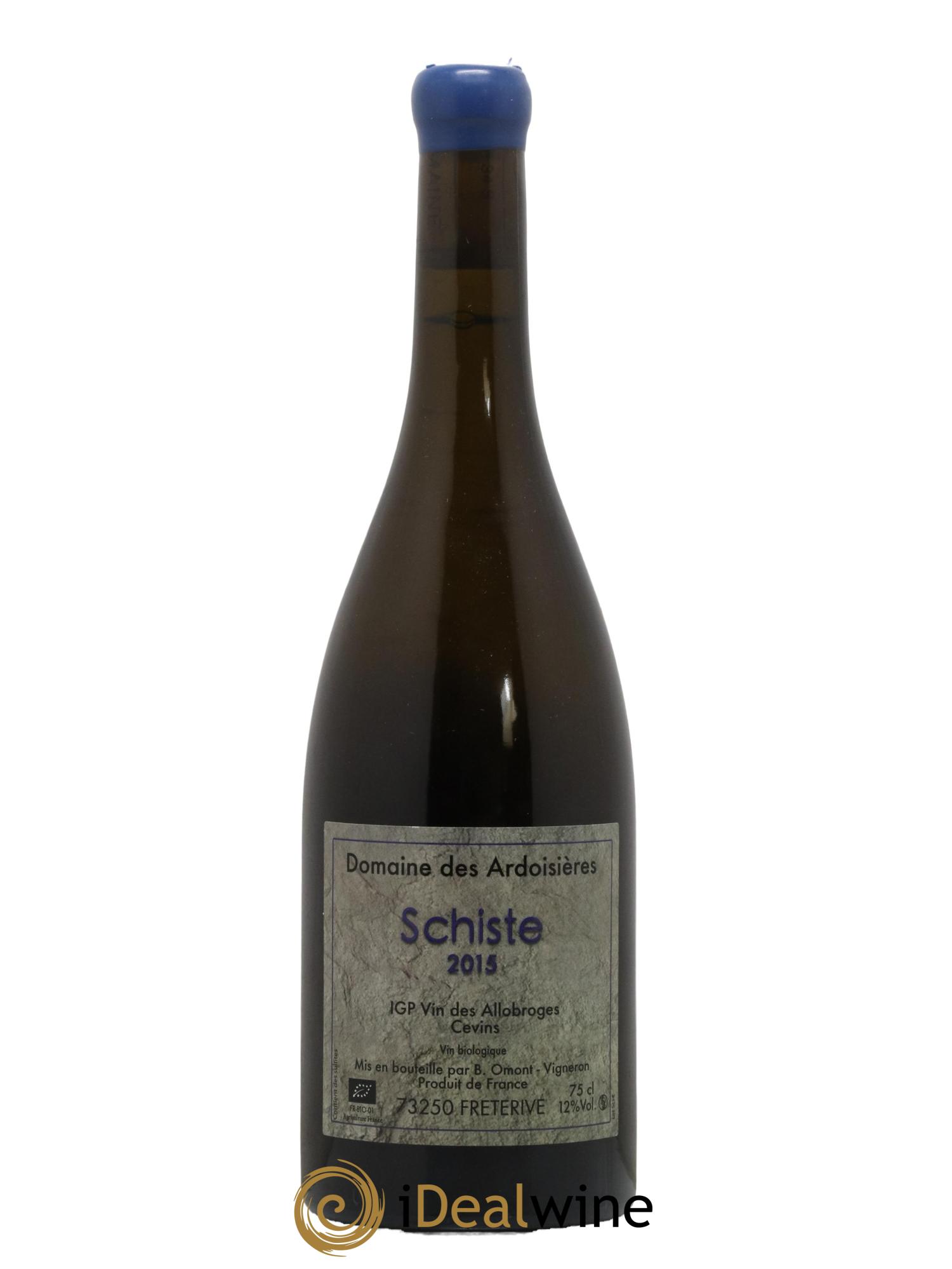 Vin des Allobroges Cevins Schiste Ardoisières (Domaine des) 2015 - Lot de 1 bouteille - 0