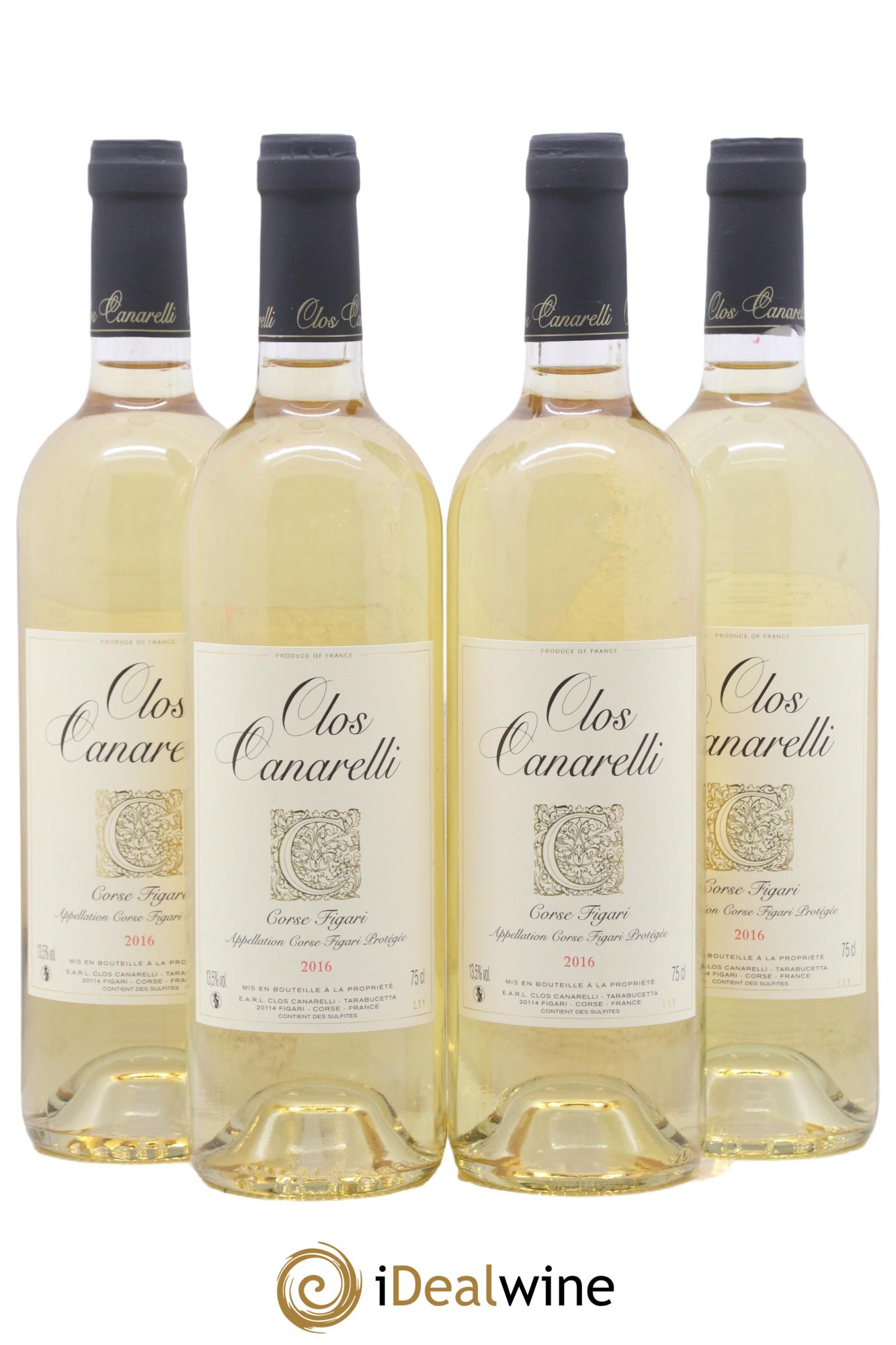 Figari Clos Canarelli 2016 - Lot de 4 bouteilles - 0