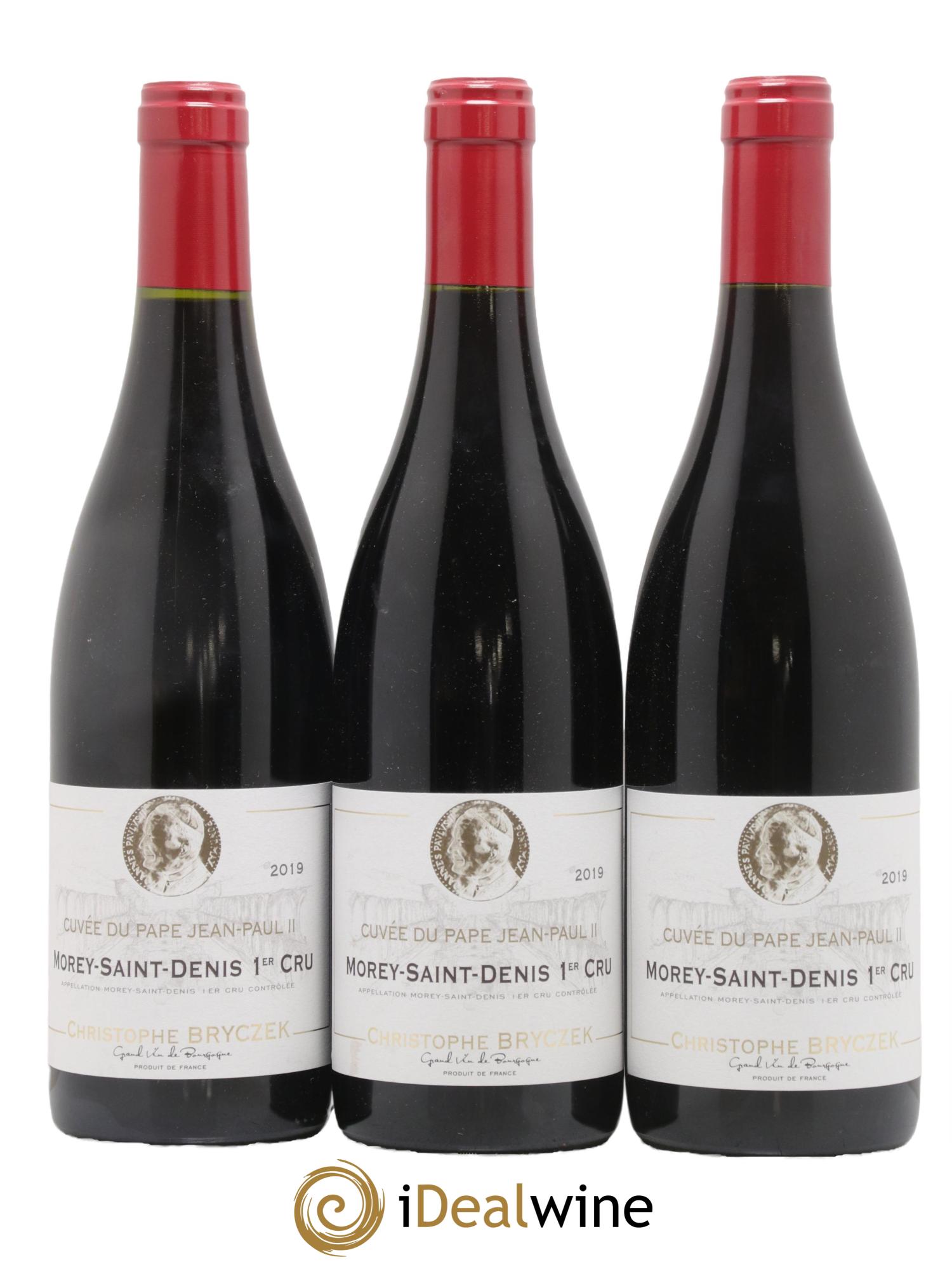 Morey Saint-Denis 1er Cru Cuvée Jean Paul Ii Christophe Bryczek 2019 - Posten von 3 Flaschen - 0