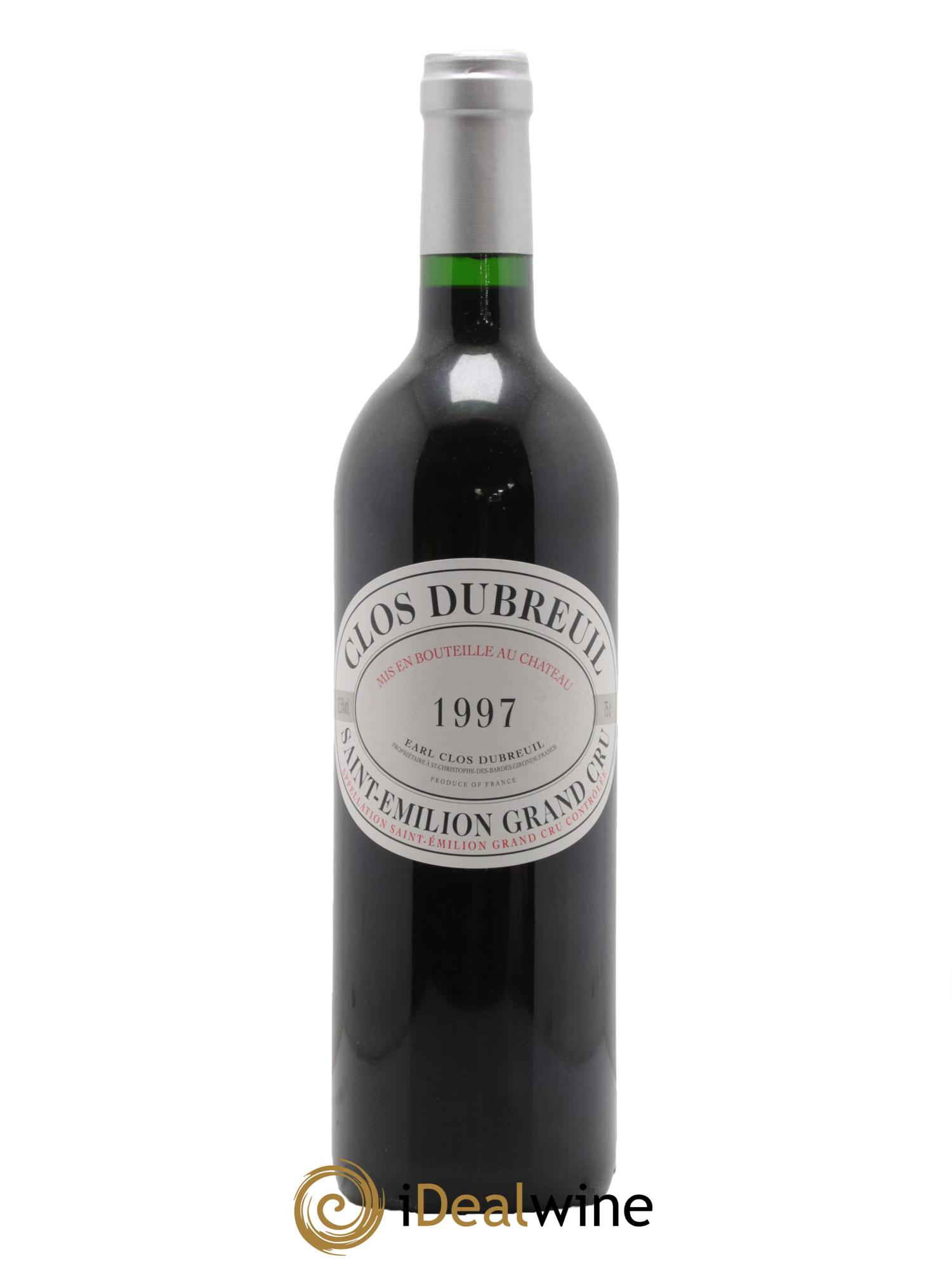 Clos Dubreuil Grand Cru Classé 1997 - Lot de 1 bouteille - 0