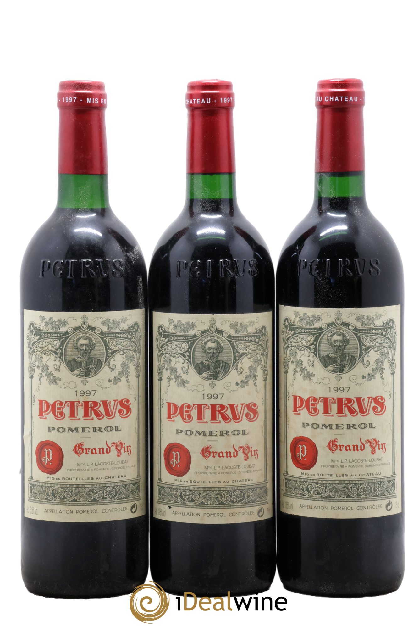Petrus 1997 - Posten von 6 Flaschen - 2