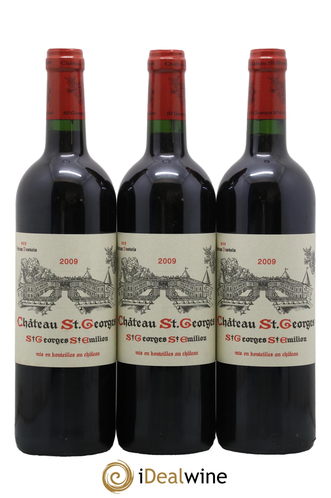 Château Saint-Georges 2009 - Lot de 3 bouteilles - 0
