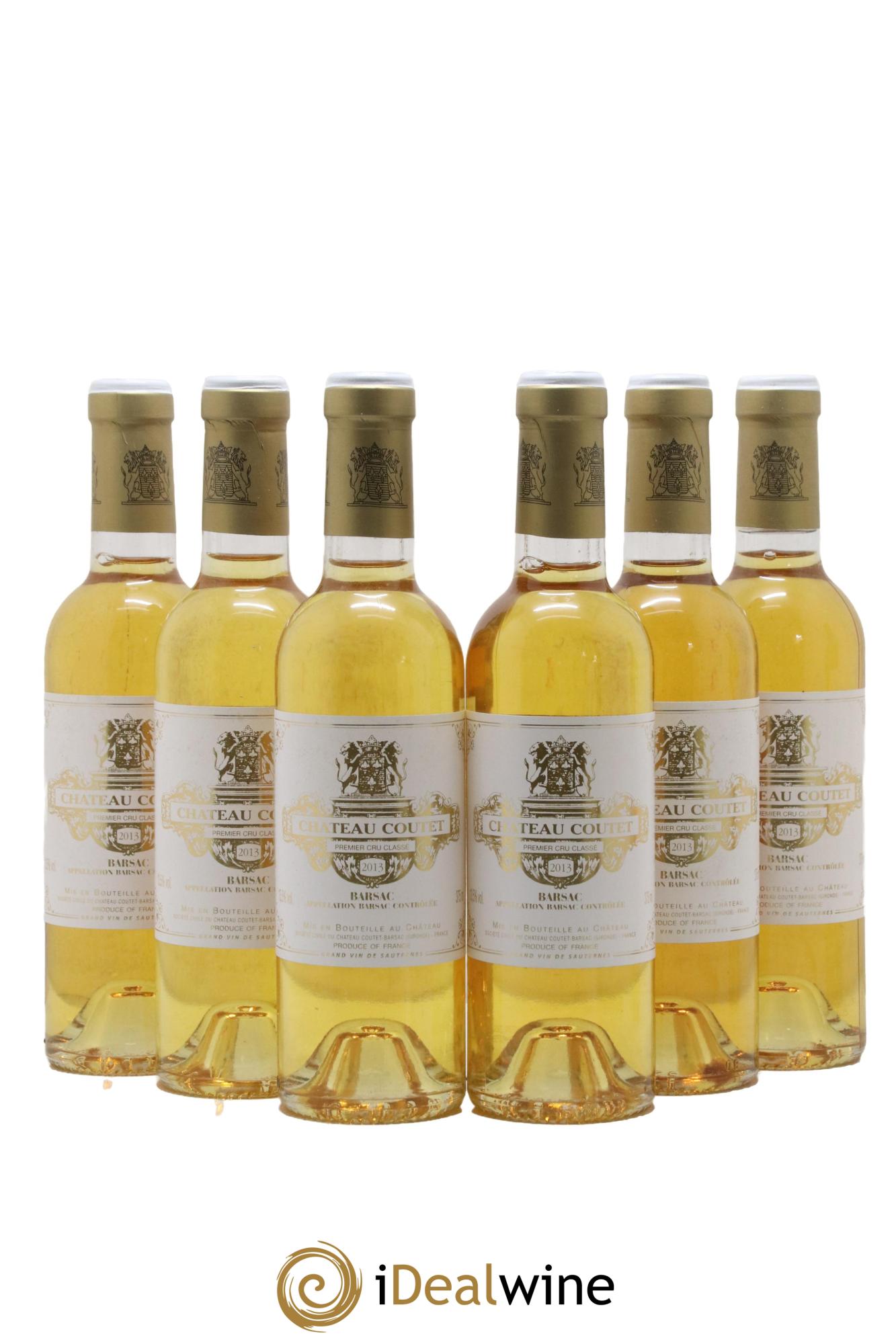 Château Coutet 1er Grand Cru Classé 2013 - Posten von 24 Demi-Flaschen - 2