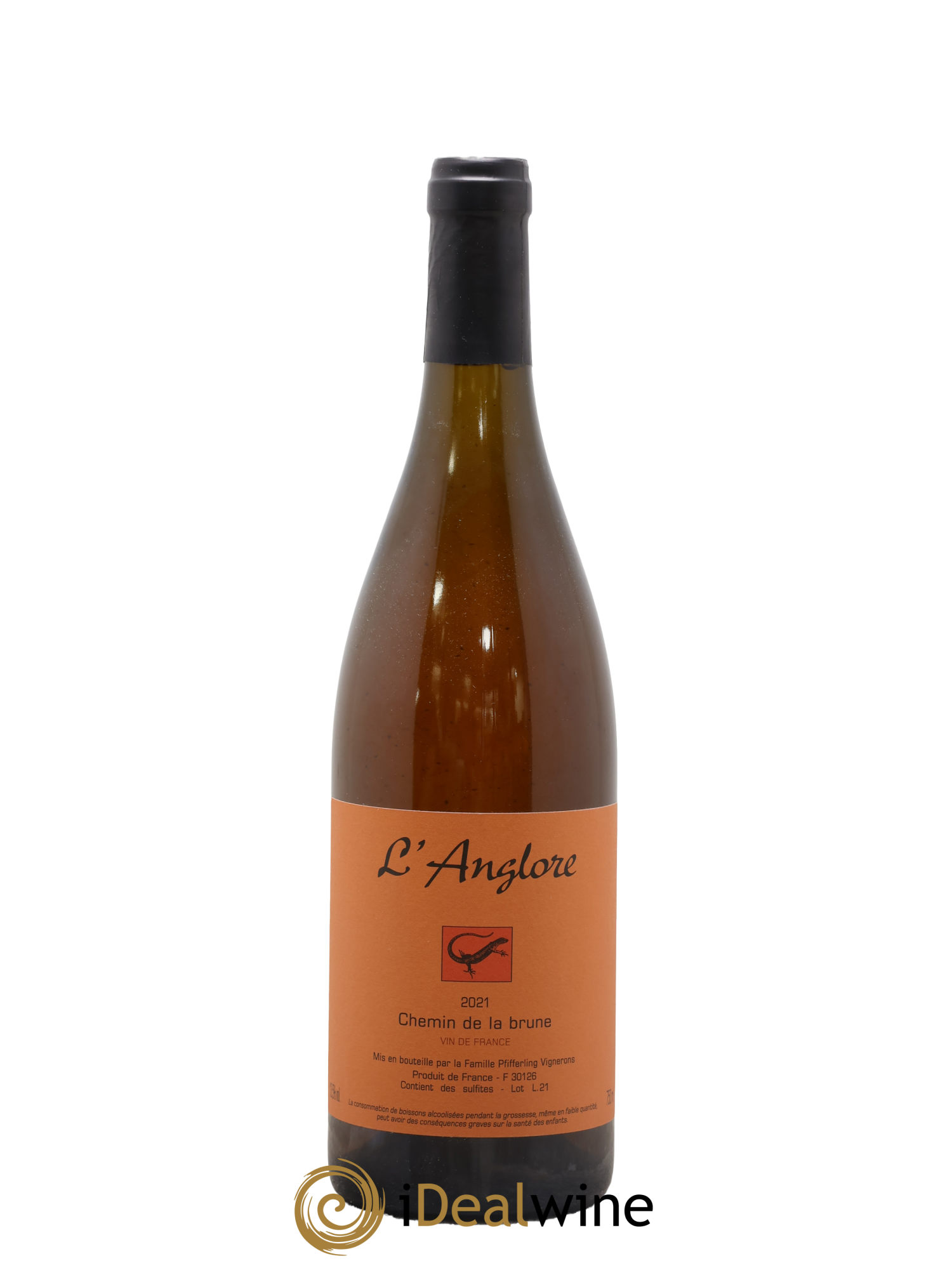 Vin de France Chemin de la brune L'Anglore 2021 - Lot of 1 bottle - 0
